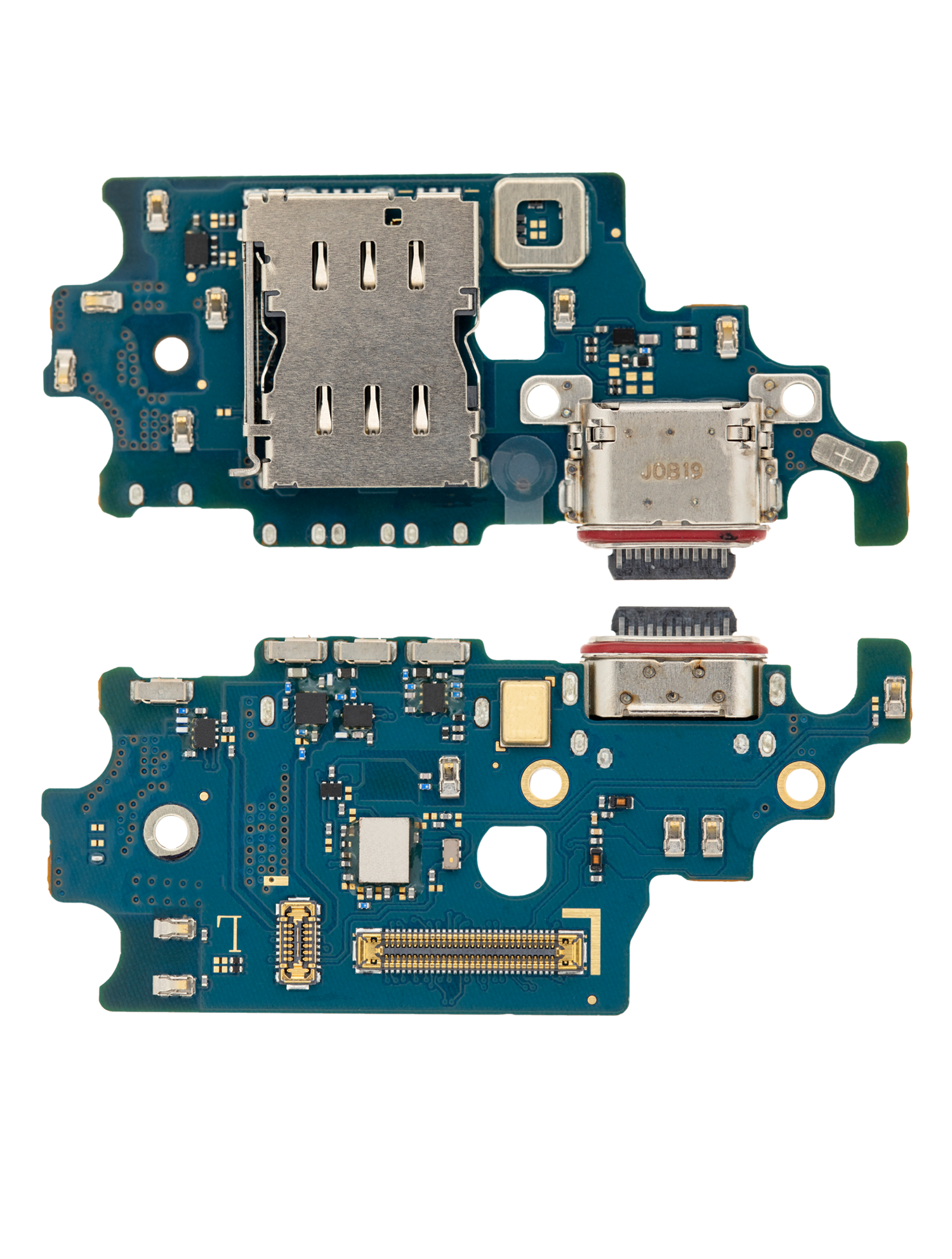Charging Port Board With Sim Card Reader Compatible For Samsung Galaxy S21 Plus Replacement (G996B) (International Version)