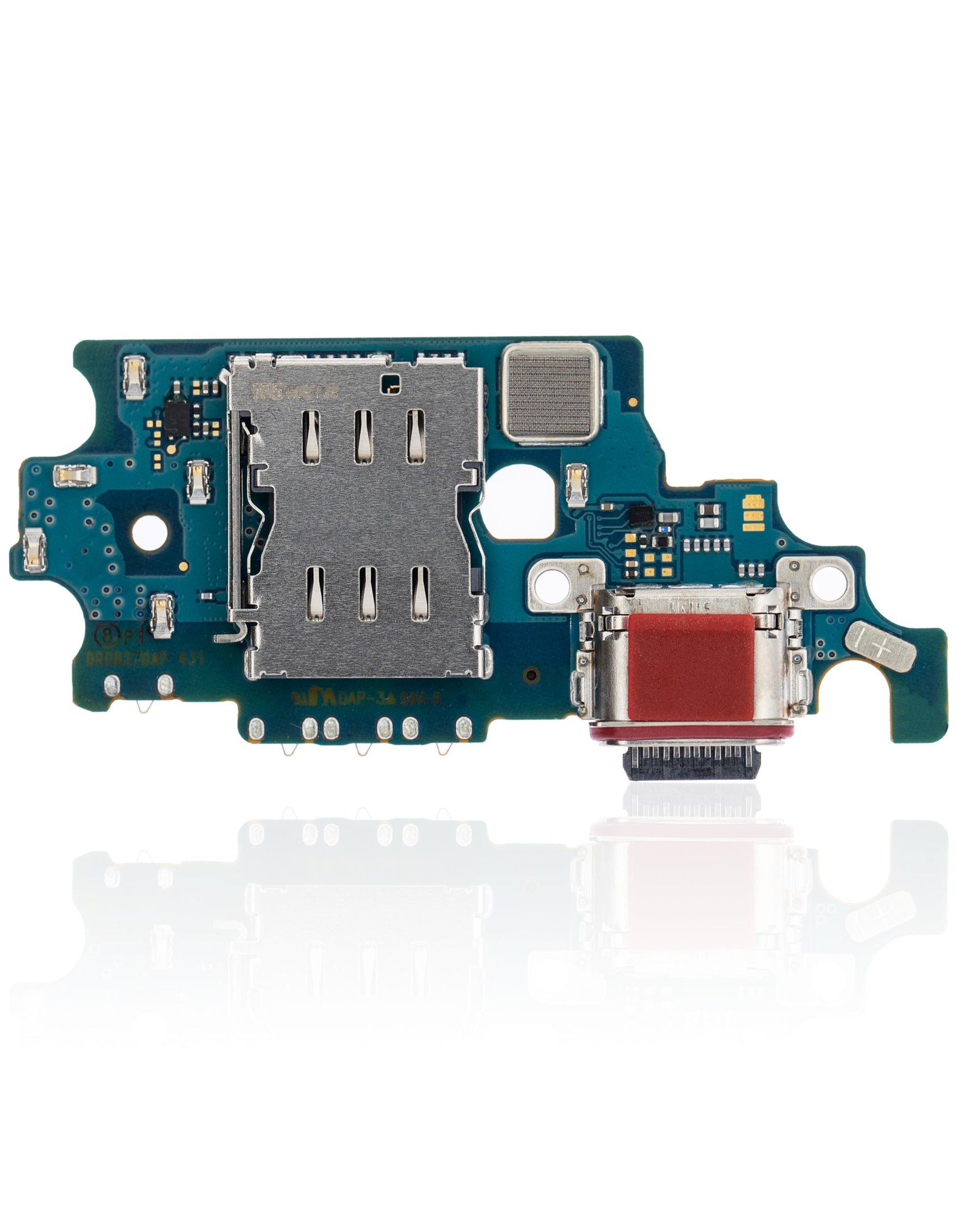 Charging Port Board With Sim Card Reader Compatible For Samsung Galaxy S21 Plus Replacement (G996U) (US Version)
