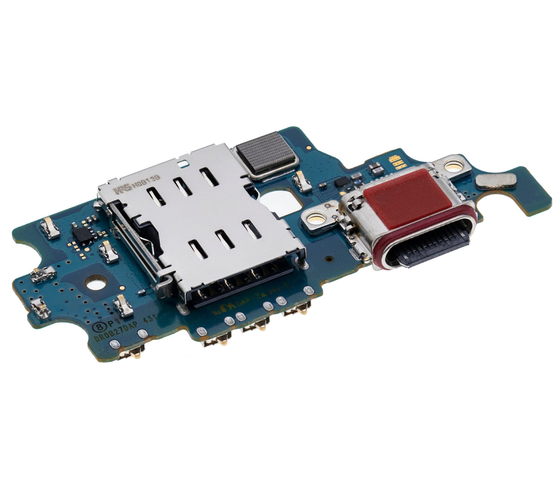 Charging Port Board With Sim Card Reader Compatible For Samsung Galaxy S21 Plus Replacement (G996U) (US Version)