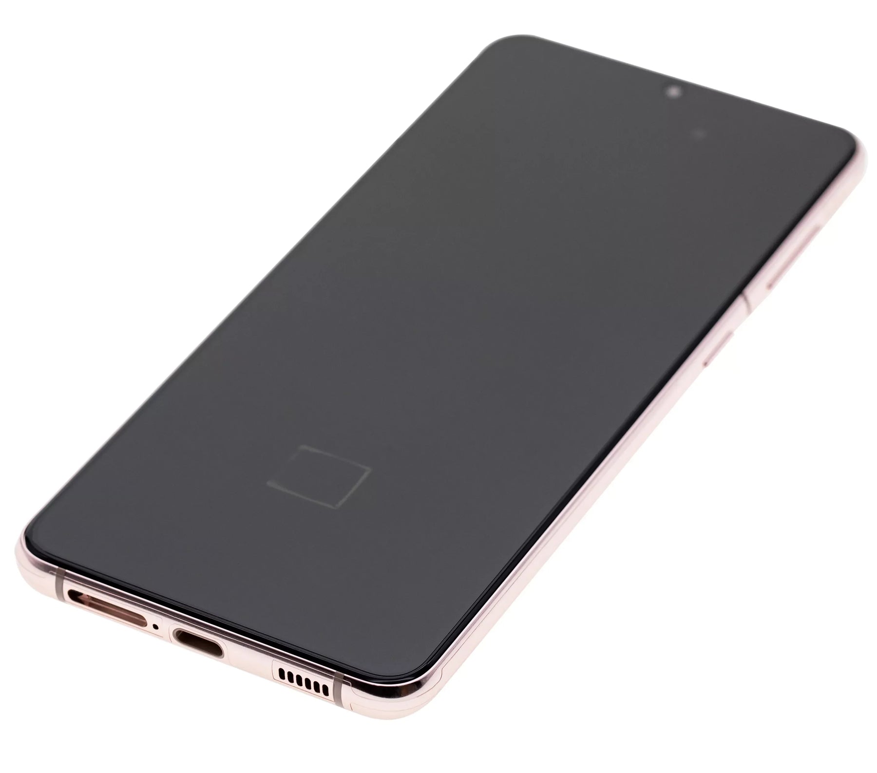 OLED Assembly With Frame Compatible For Samsung Galaxy S21 Plus 5G Replacement (Service Pack) (Phantom Violet / Pink / Gold)
