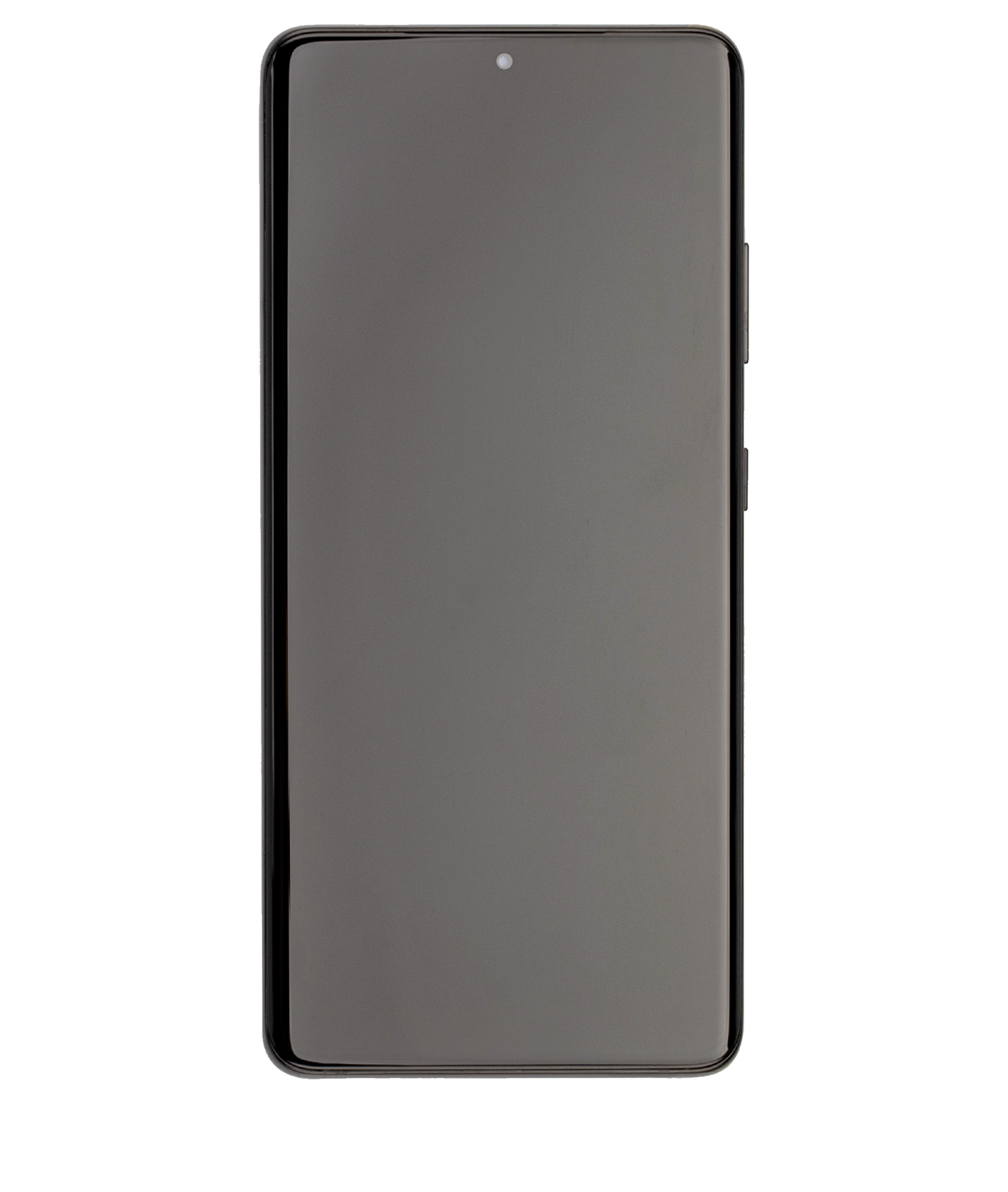 OLED Assembly With Frame Compatible For Samsung Galaxy S21 Ultra 5G Replacement (Service Pack) (Phantom Black)