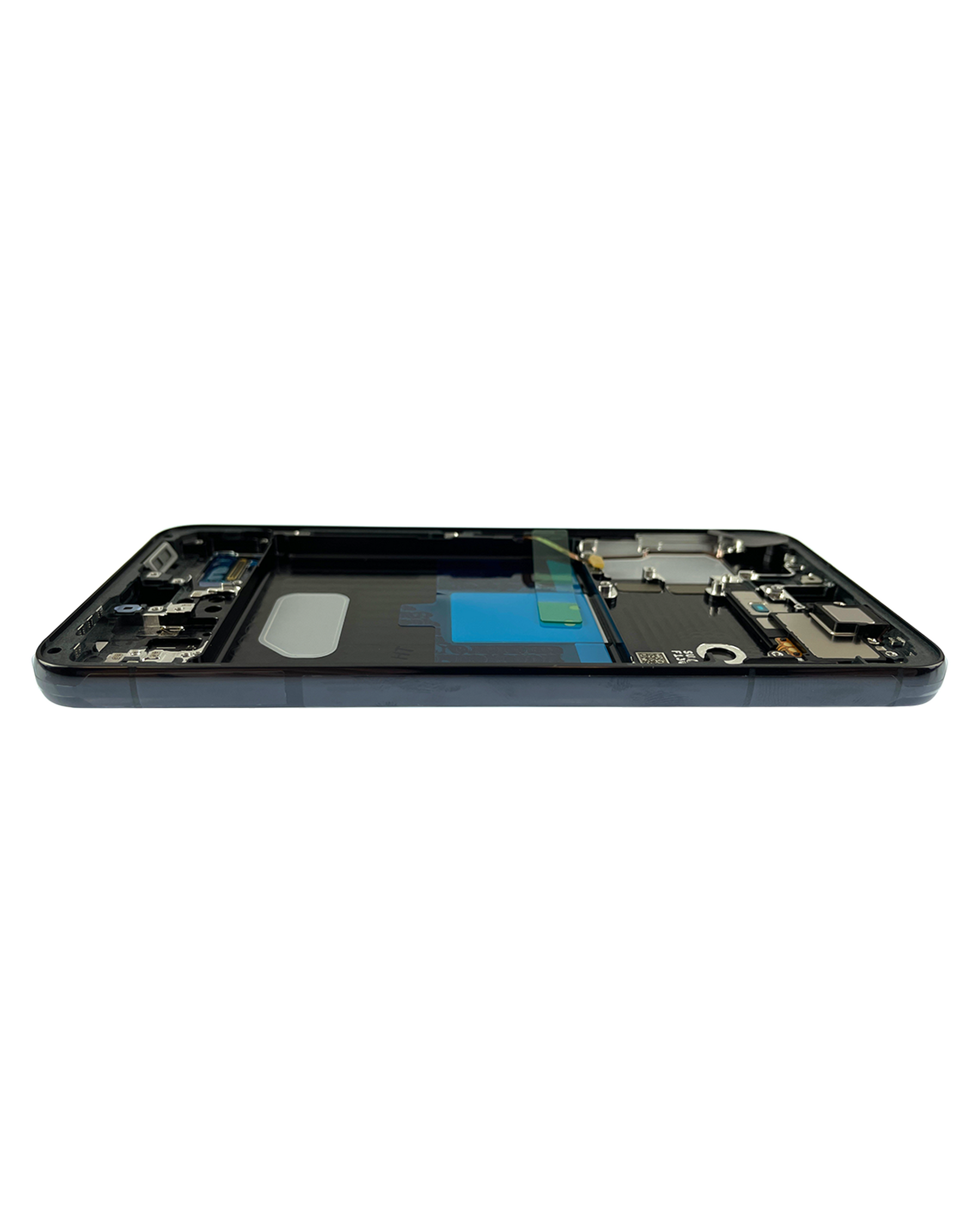 Replacement OLED Assembly With Frame Compatible For Samsung Galaxy S22 5G (Service Pack) (Phantom Black)