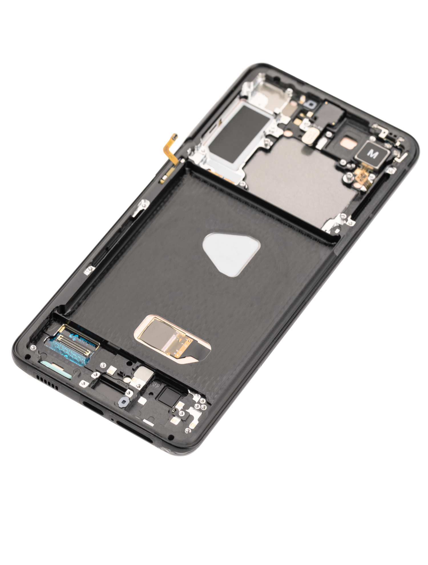 Replacement OLED Assembly With Frame Compatible For Samsung Galaxy S21 Plus 5G (Blemish: Grade D) (Phantom Black)