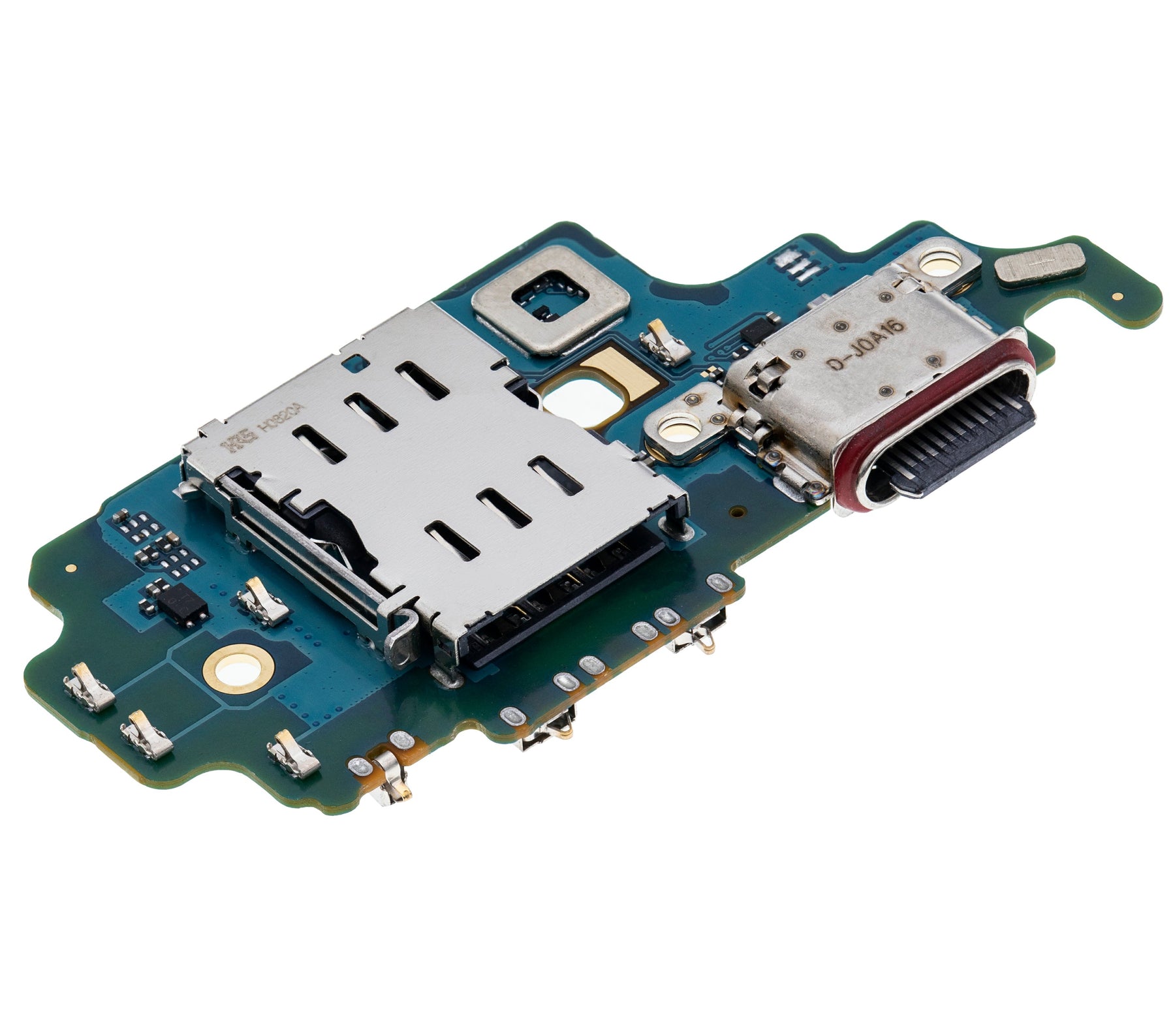 Charging Port Board With Sim Card Reader Compatible For Samsung Galaxy S21 Ultra 5G Replacement by Macfactory.Store (G998B) (International Version)