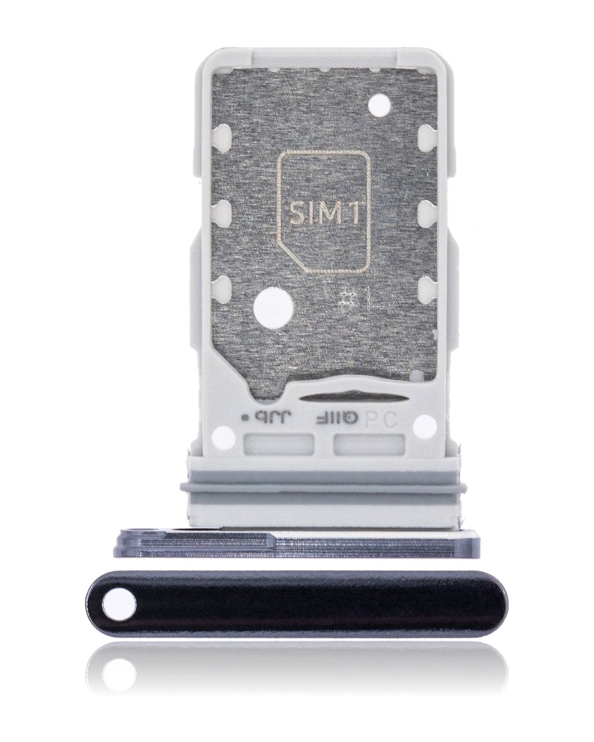 Dual Sim Card Tray Compatible For Samsung Galaxy S21 Ultra Replacement (Phantom Brown)