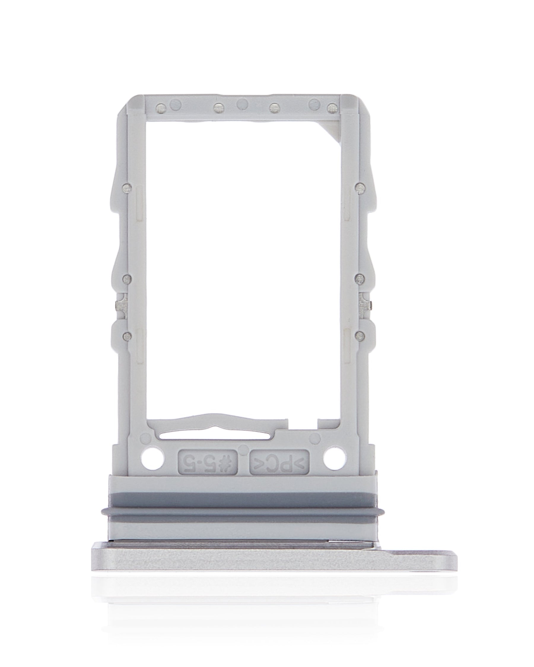 Single Sim Card Tray Compatible For Samsung Galaxy Z Flip 3 5G Replacement (White)