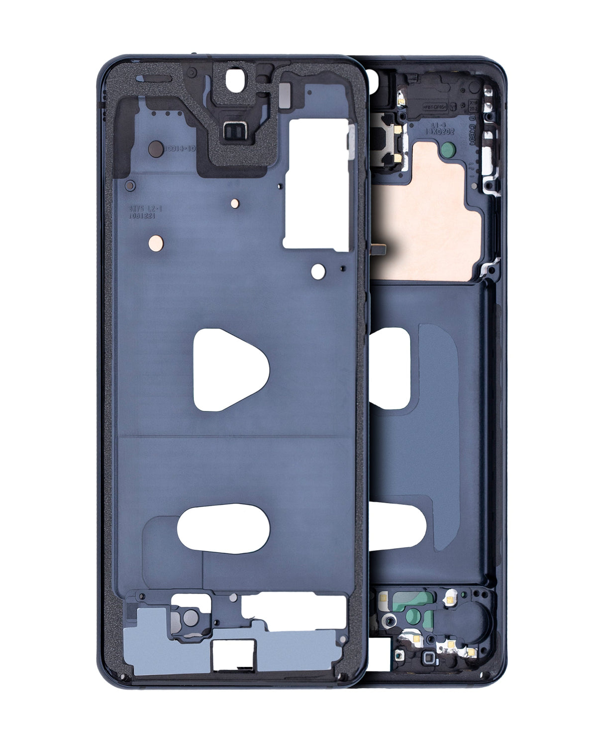 Mid-Frame Housing Compatible For Samsung Galaxy S20 4G Replacement(Cosmic Black)