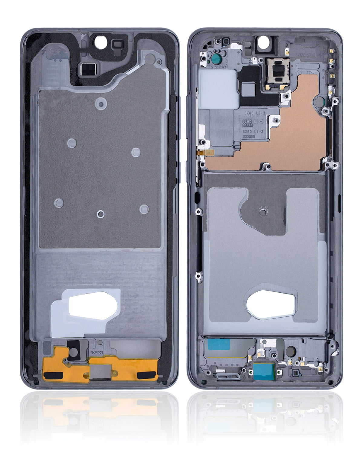 Mid-Frame Housing Compatible For Samsung Galaxy S20 Ultra Replacement (Cosmic Gray)