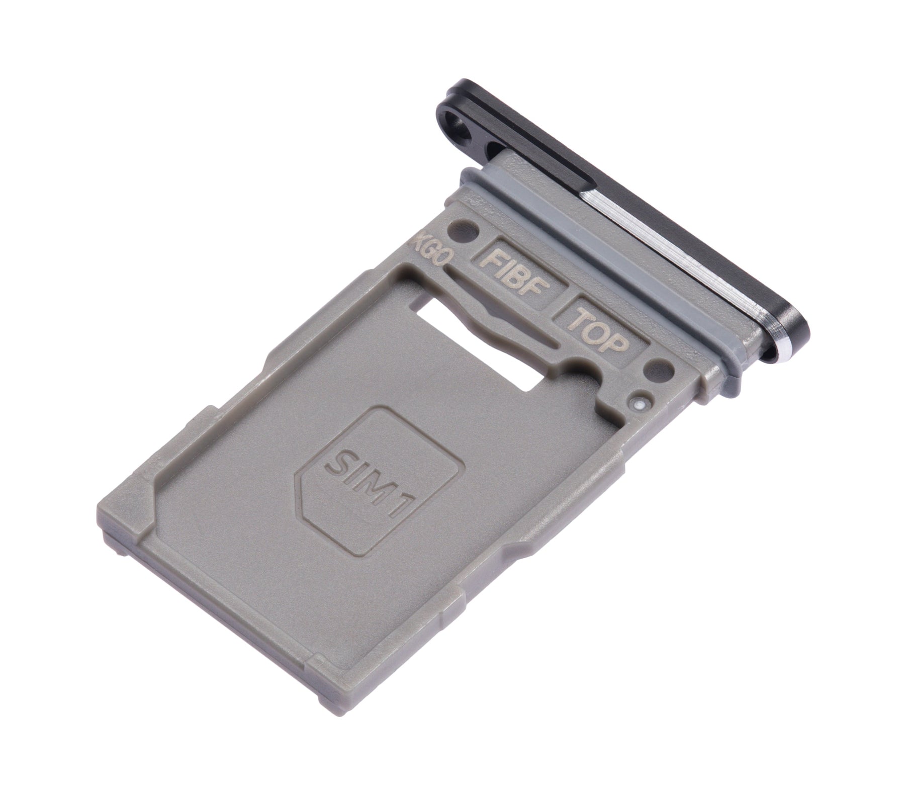 Single Sim Card Tray Compatible For Samsung Galaxy Z Fold 3 5G Replacement (Phantom Black)