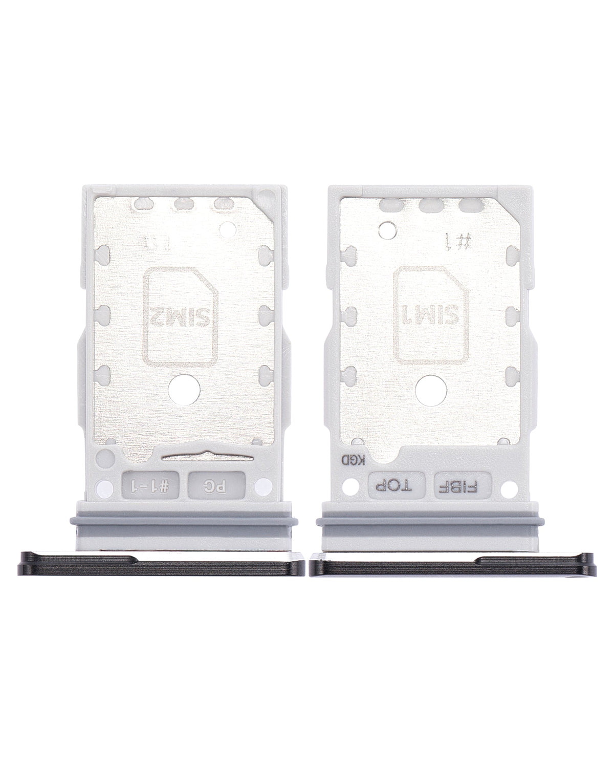 Dual Sim Card Tray Compatible For Samsung Galaxy Z Fold 3 5G Replacement (Phantom Black)