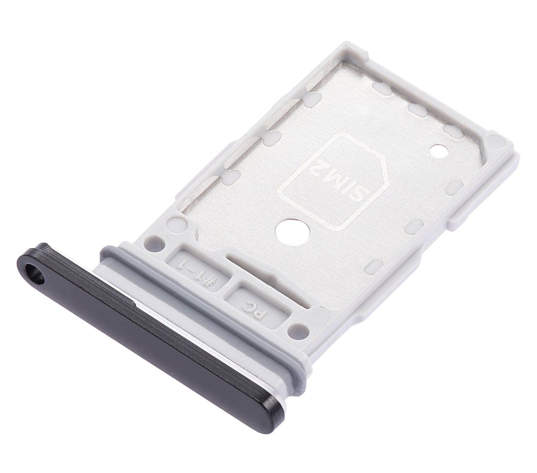 Dual Sim Card Tray Compatible For Samsung Galaxy Z Fold 3 5G Replacement (Phantom Black)