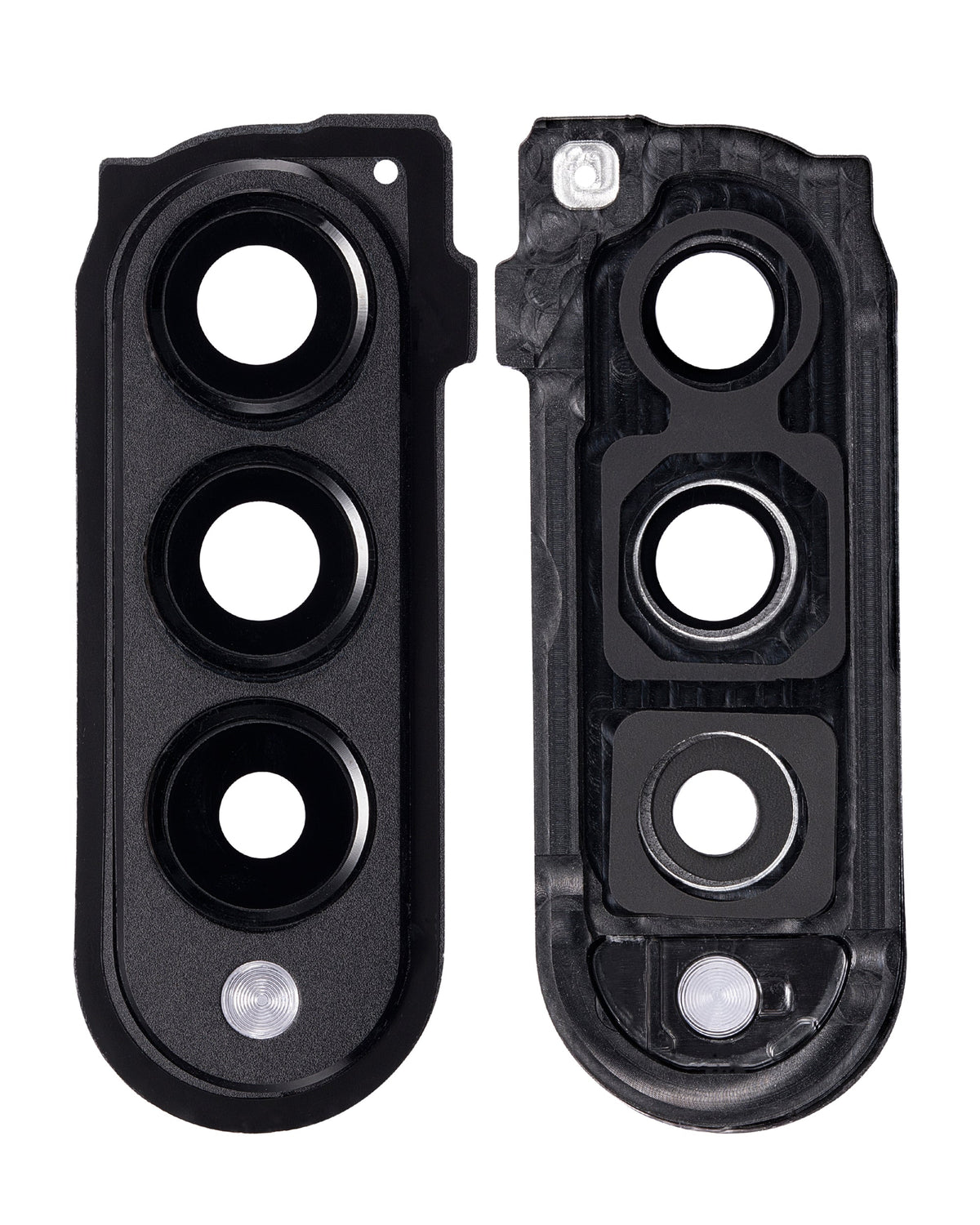 Back Camera Lens With Cover Bezel Ring Compatible For Samsung Galaxy Z Fold 3 5G Replacement (F926) (Phantom Black)