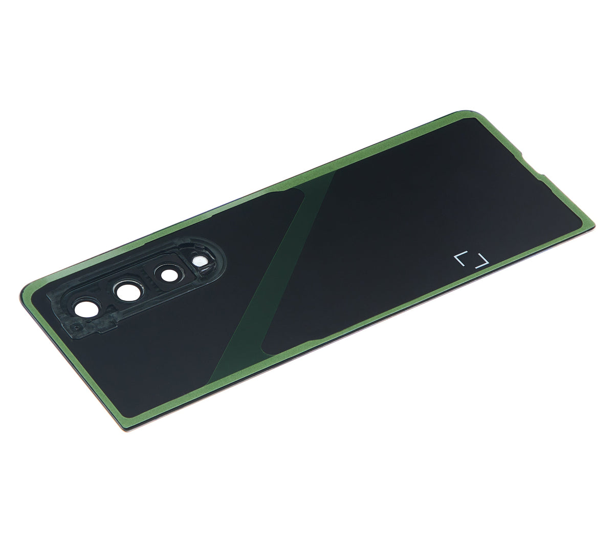 Back Cover Glass With Camera Lens Compatible For Samsung Galaxy Z Fold 3 5G Replacement (Premium) (Phantom Green)