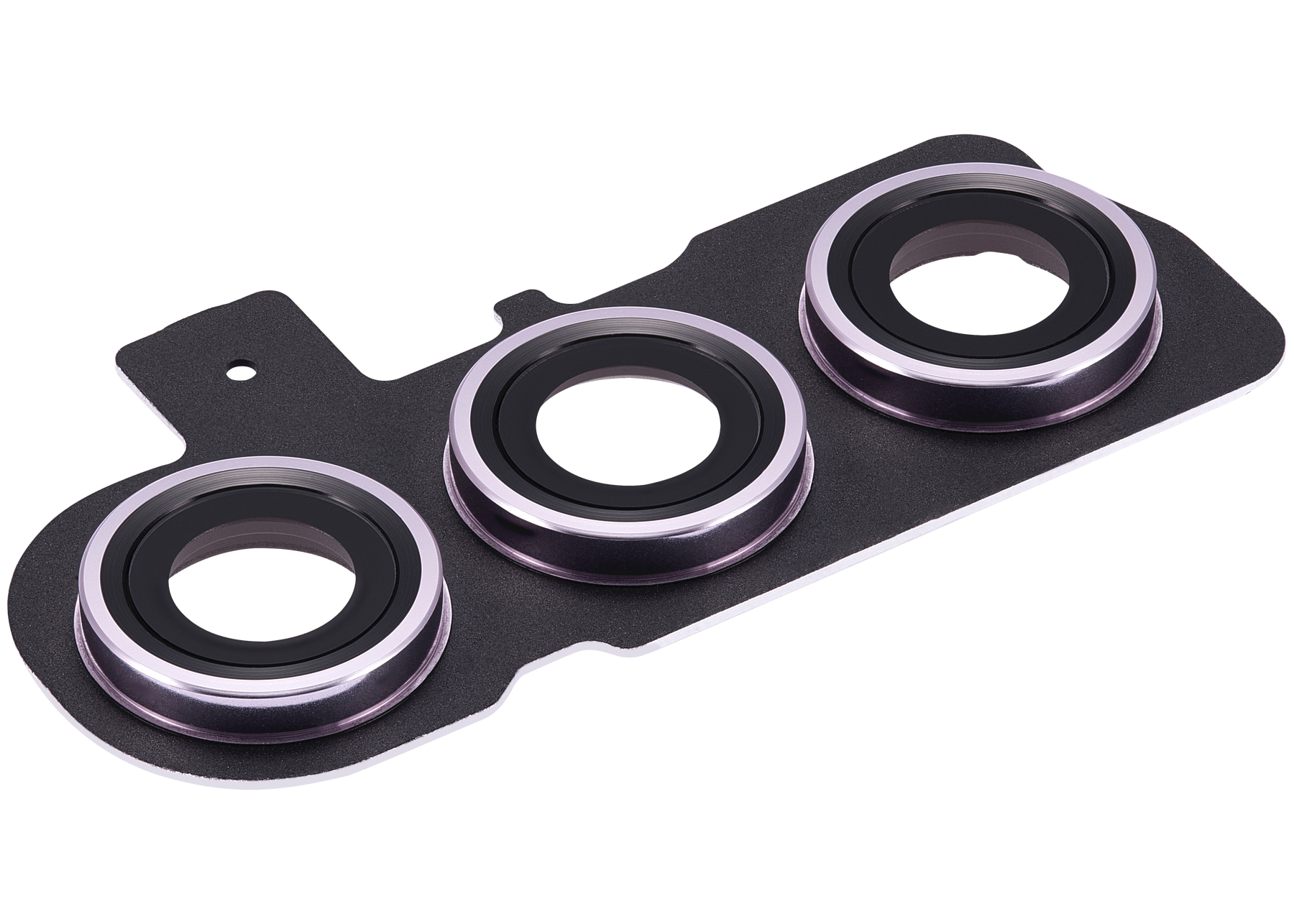 Back Camera Lens With Cover Bezel Ring Compatible For Samsung Galaxy S23 5G / S23 Plus 5G Replacement (Phantom Black)