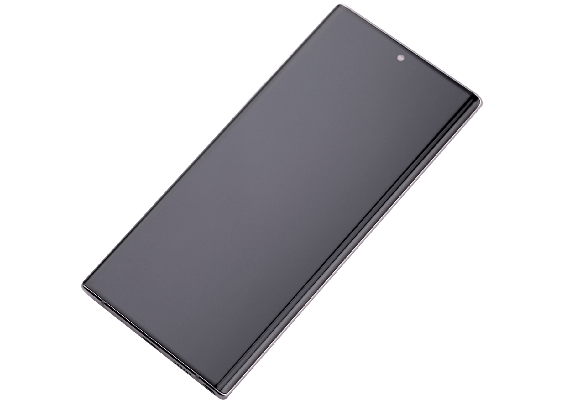 Replacement OLED Assembly With Frame Compatible For Samsung Galaxy Note 10 Plus / 5G (Vemake) (Aura Glow / Silver)
