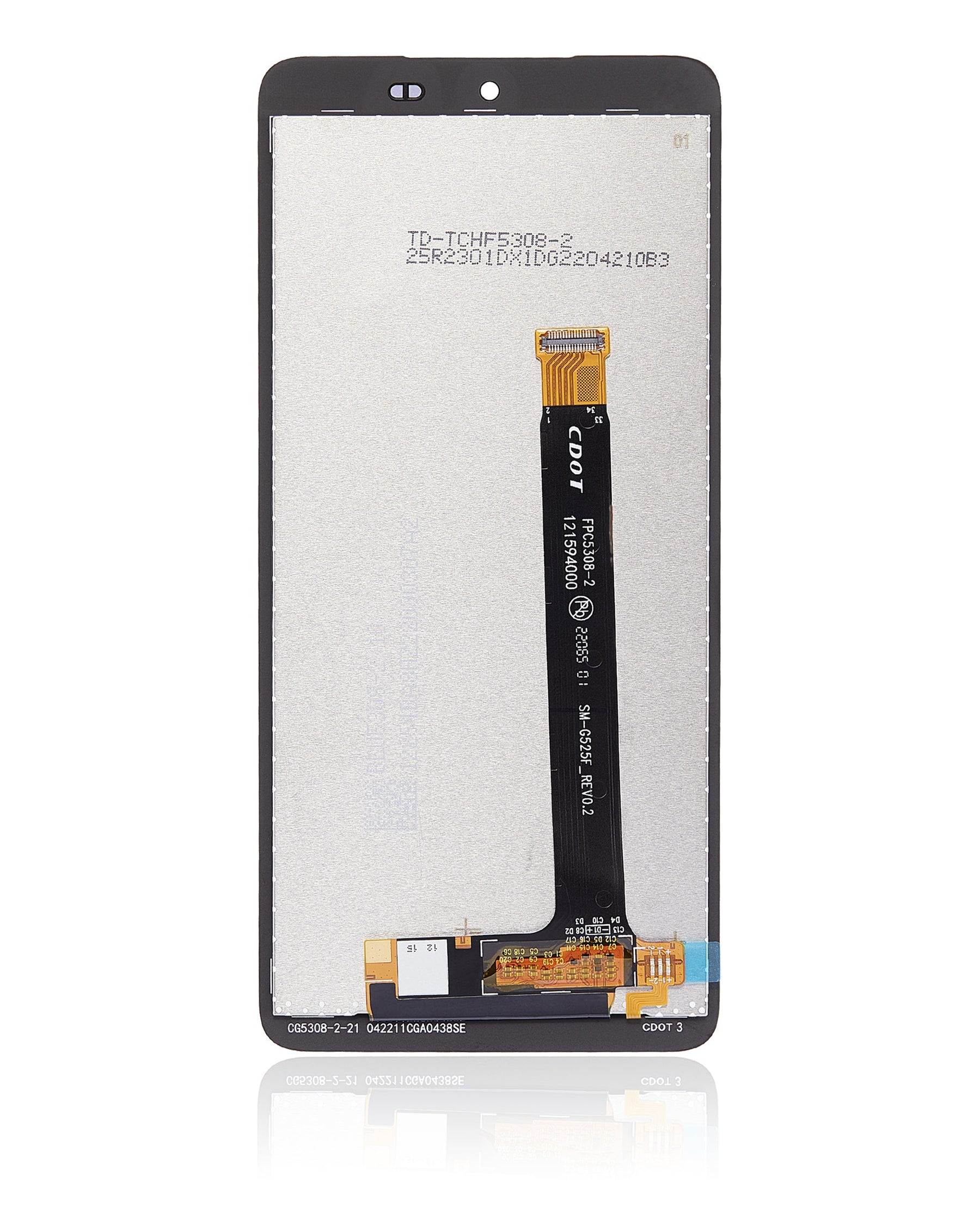 LCD Assembly Without Frame Replacement Compatible For Samsung Galaxy XCover 5 (G525) (Refurbished) (Black)