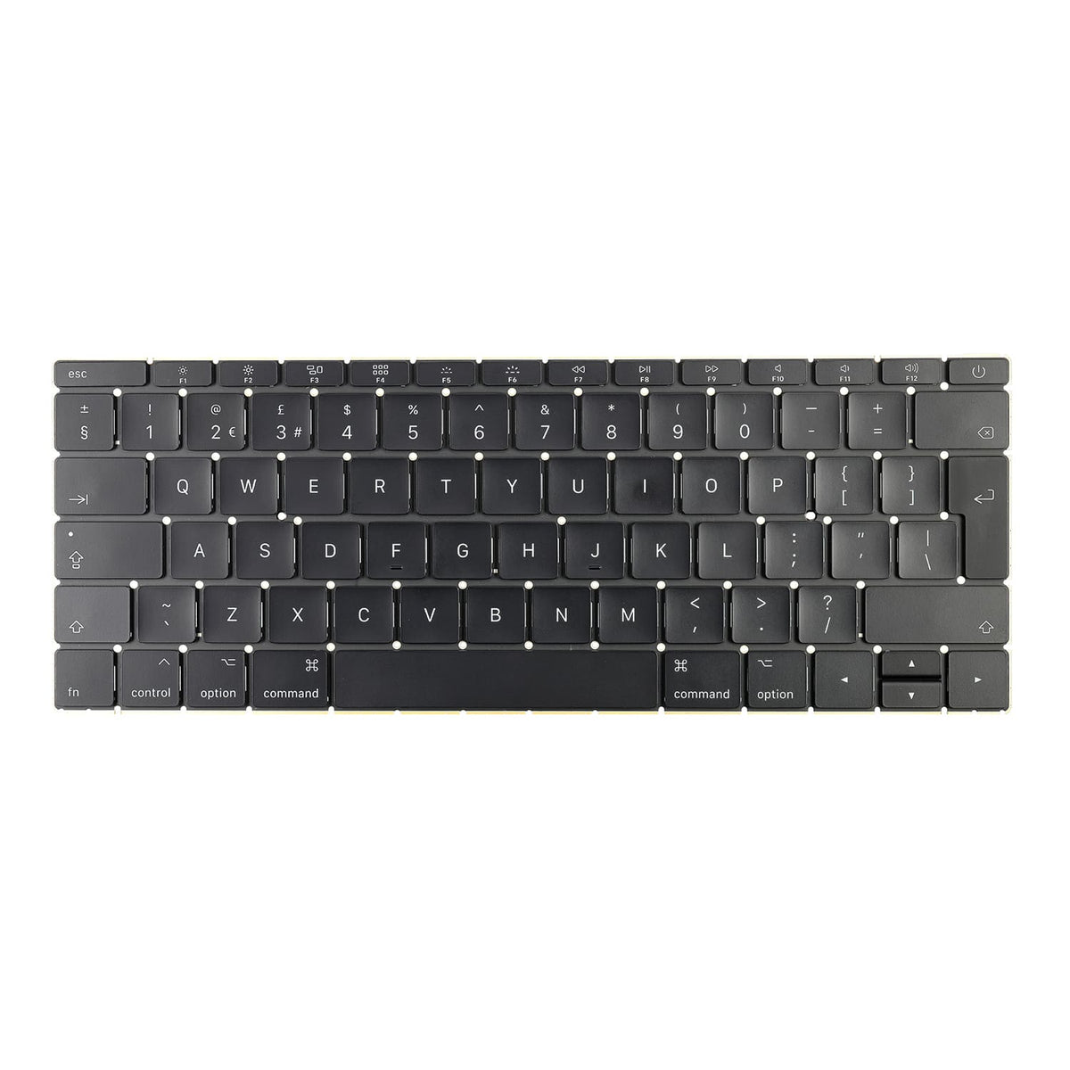 KEYBOARD WITH BACKLIGHT (UK ENGLISH) FOR MACBOOK 12" RETINA A1534 EARLY 2015