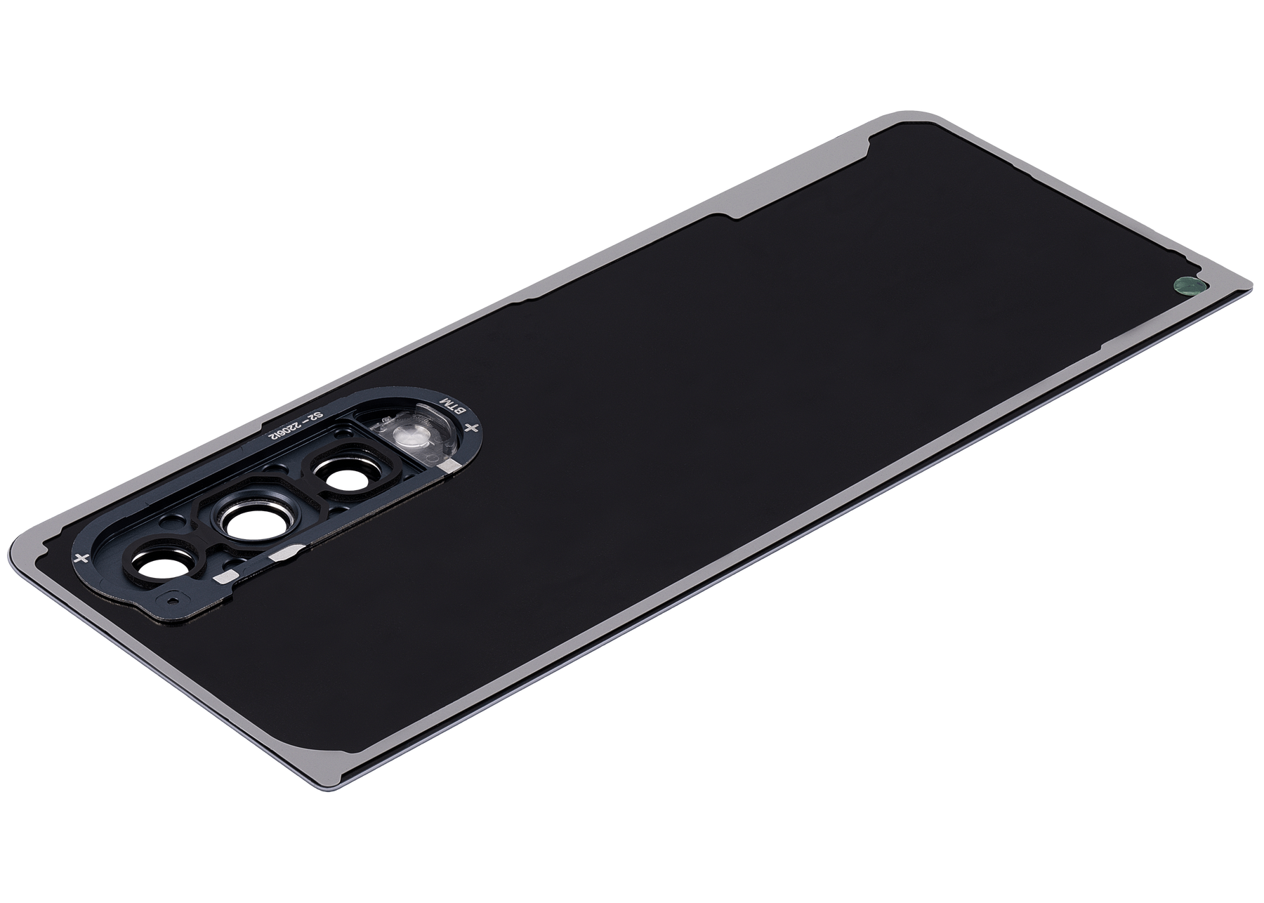 Back Cover Glass With Camera Lens Replacement Compatible For Samsung Galaxy Z Fold 4 (F936) (Graygreen)