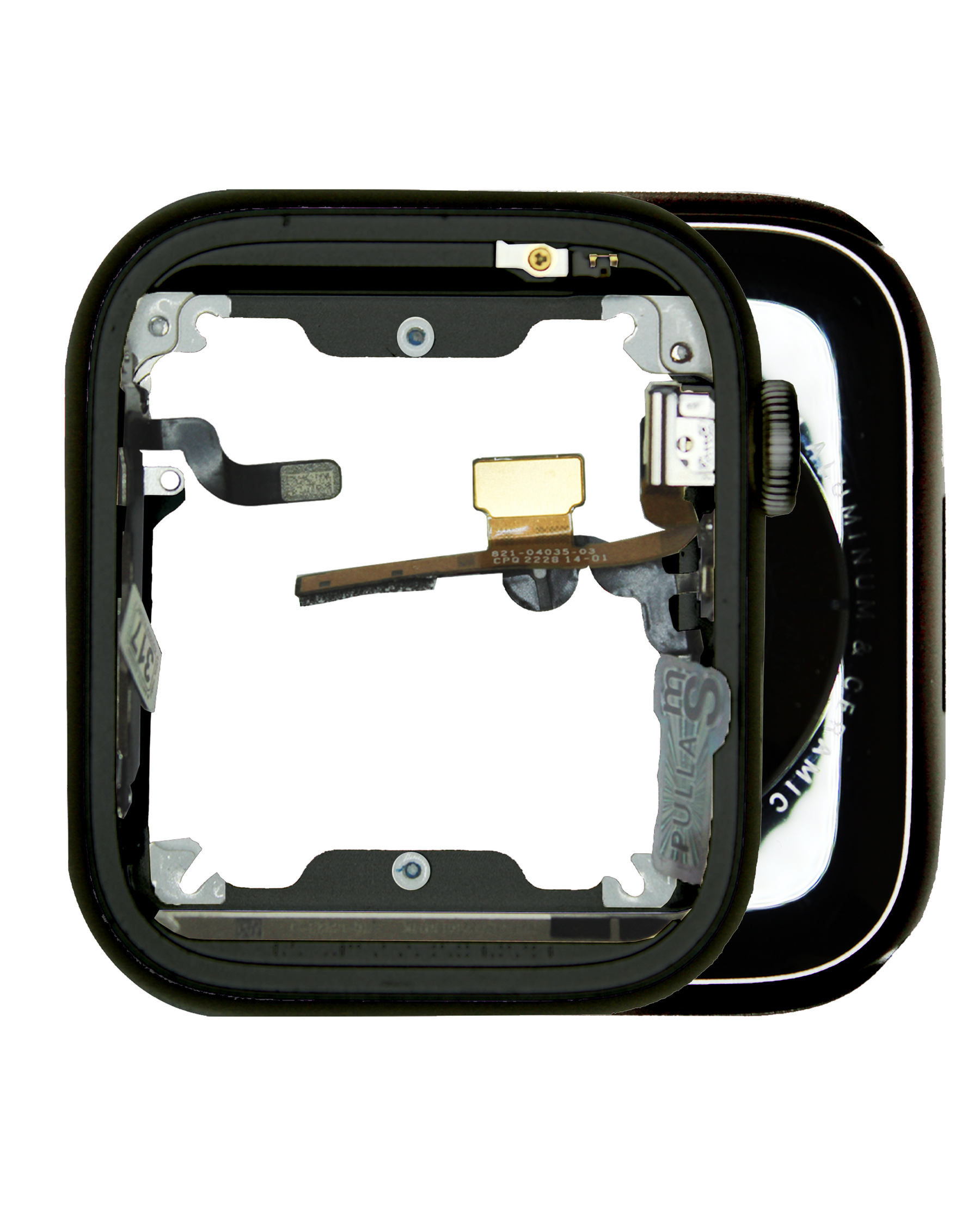 Housing Assembly Compatible For Watch Series 8 (45MM) (GPS Version) (Used OEM Pull: Grade B/C) (Aluminum/Midnight)