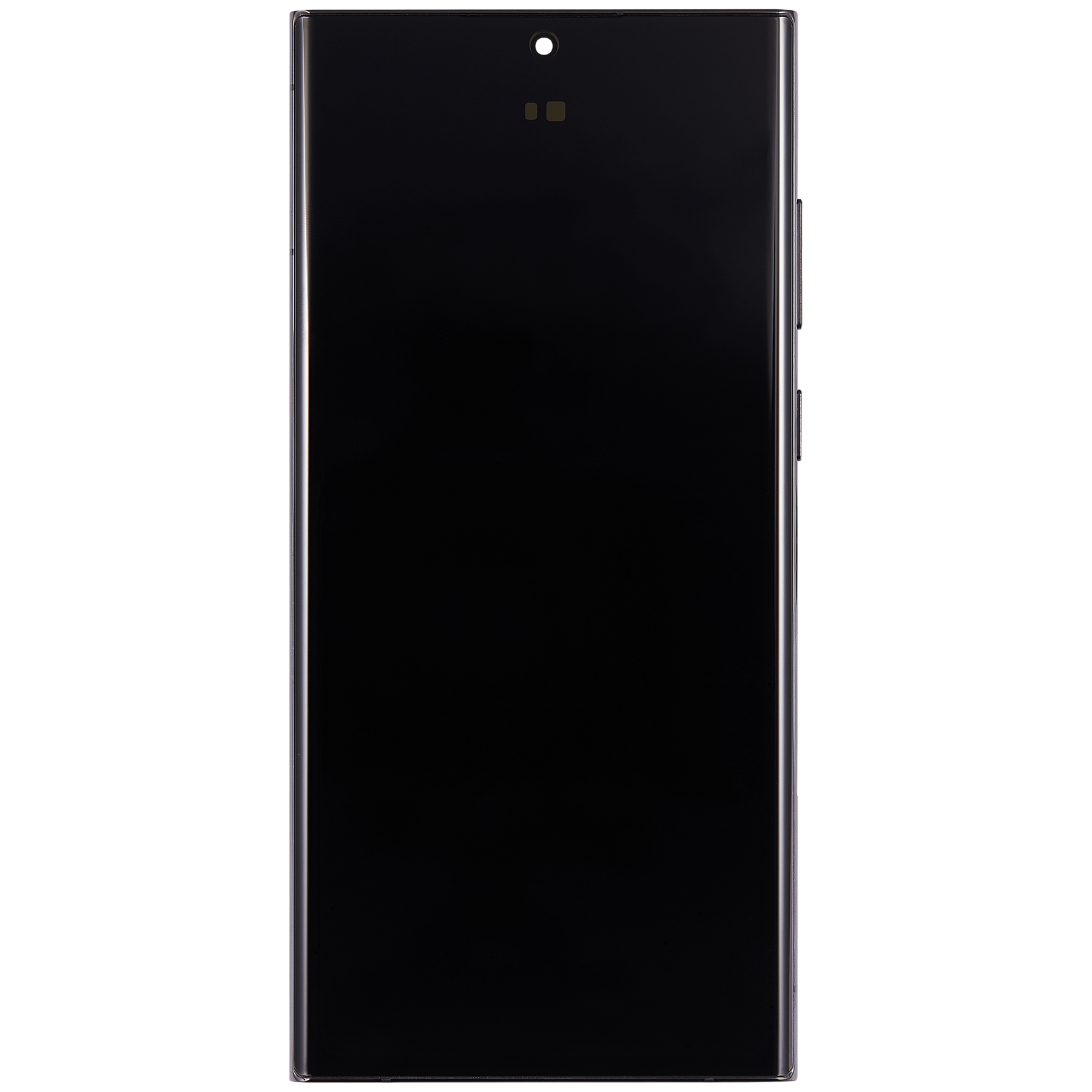 OLED Assembly With Frame Compatible For Samsung Galaxy S22 Ultra 5G Replacement (US & International Version) (Vemake) (Phantom Black)