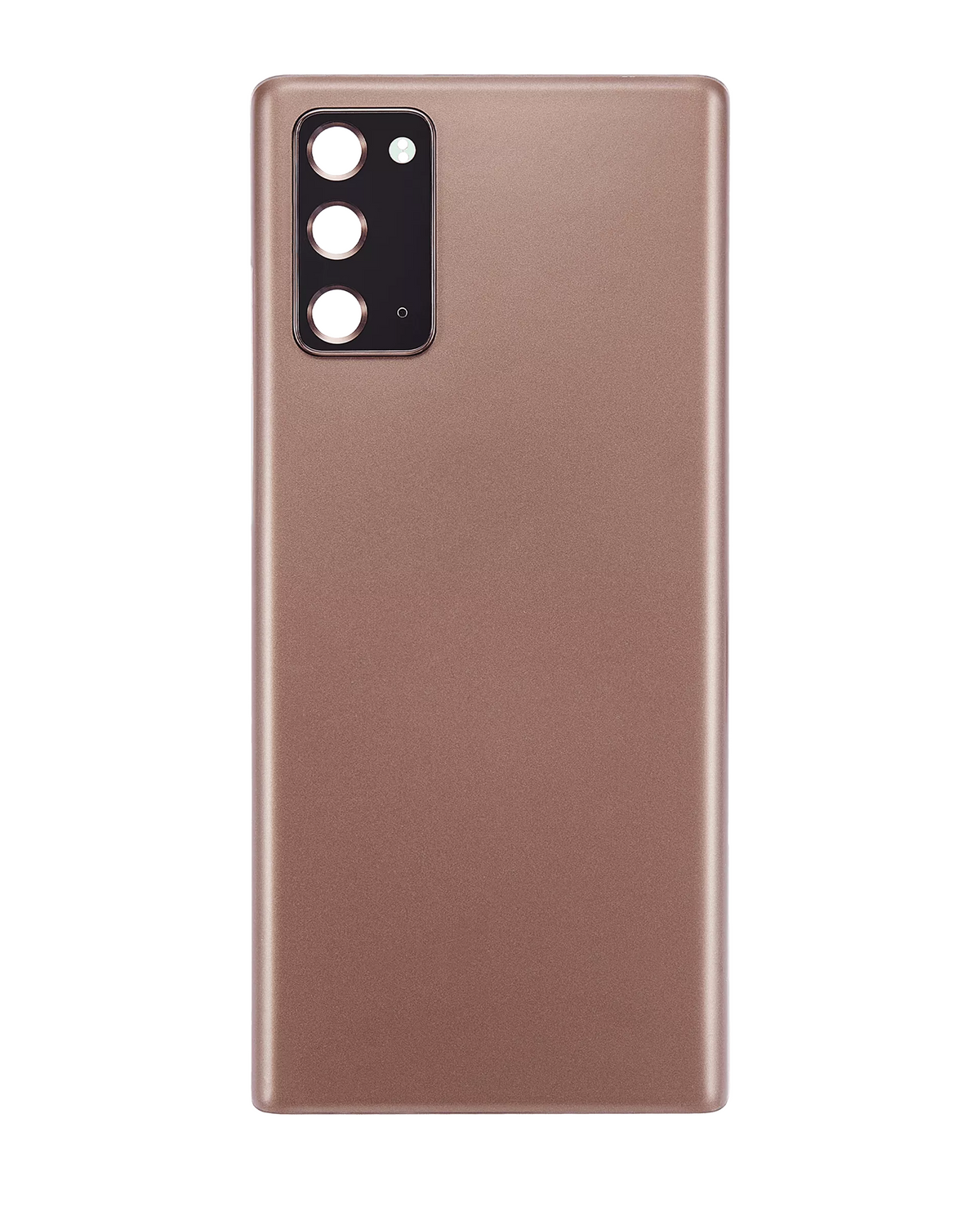 Replacement Back Cover Glass With Camera Lens Compatible For Samsung Galaxy Note 20 5G (No Logo) (Vemake) (Mystic Bronze)