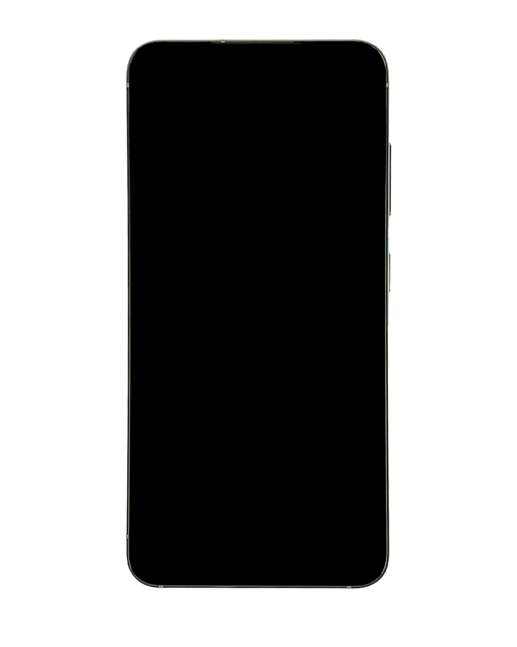 OLED Assembly With Frame Compatible For Samsung Galaxy S23 5G Replacement(US & International) (Used OEM Pull: Grade B/C) (Cream)