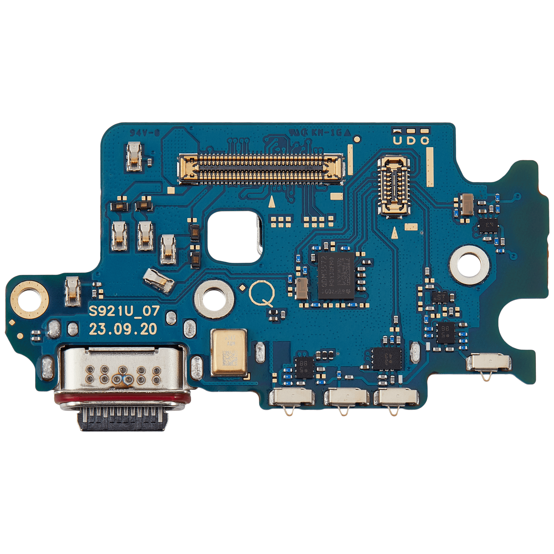 Charging Port Board With Sim Card Reader Compatible For Samsung Galaxy S24 5G Replacement(S921U) (North American Version)