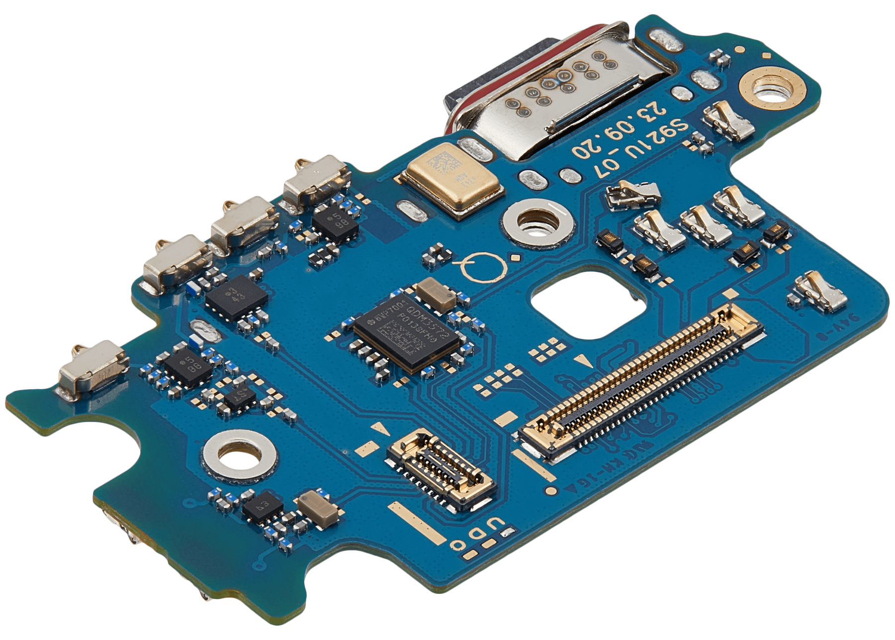 Charging Port Board With Sim Card Reader Compatible For Samsung Galaxy S24 5G Replacement(S921U) (North American Version)