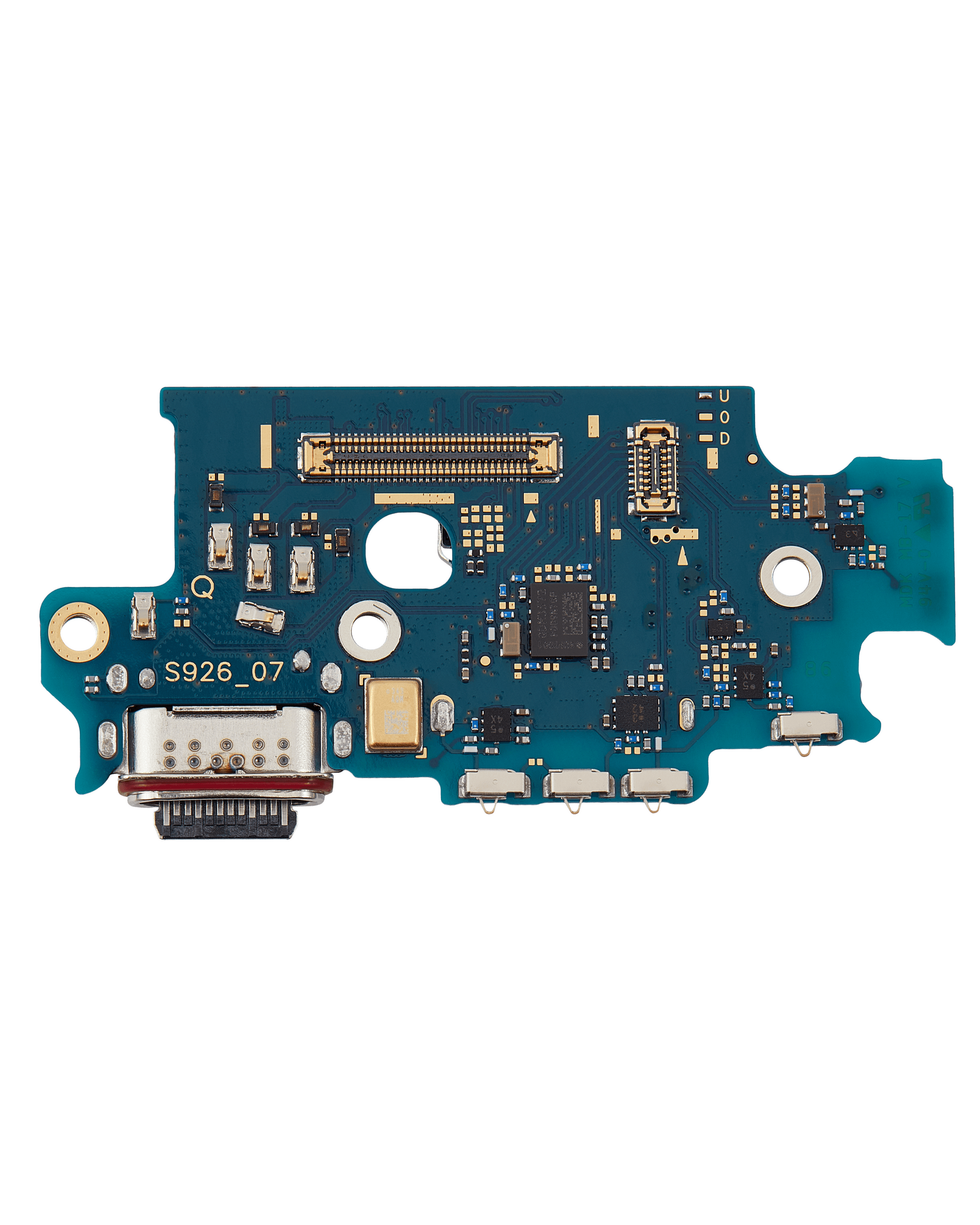 Charging Port Board Replacement With Sim Card Reader Compatible For Samsung Galaxy S24 Plus 5G (S926U) (North American Version)