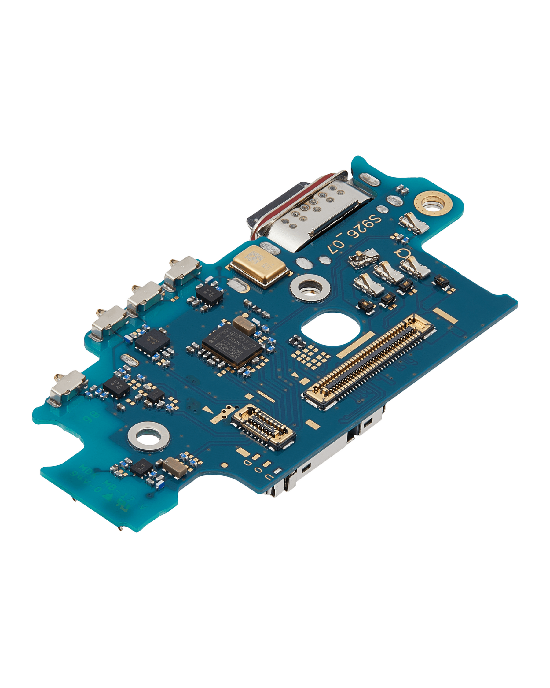 Charging Port Board Replacement With Sim Card Reader Compatible For Samsung Galaxy S24 Plus 5G (S926U) (North American Version)