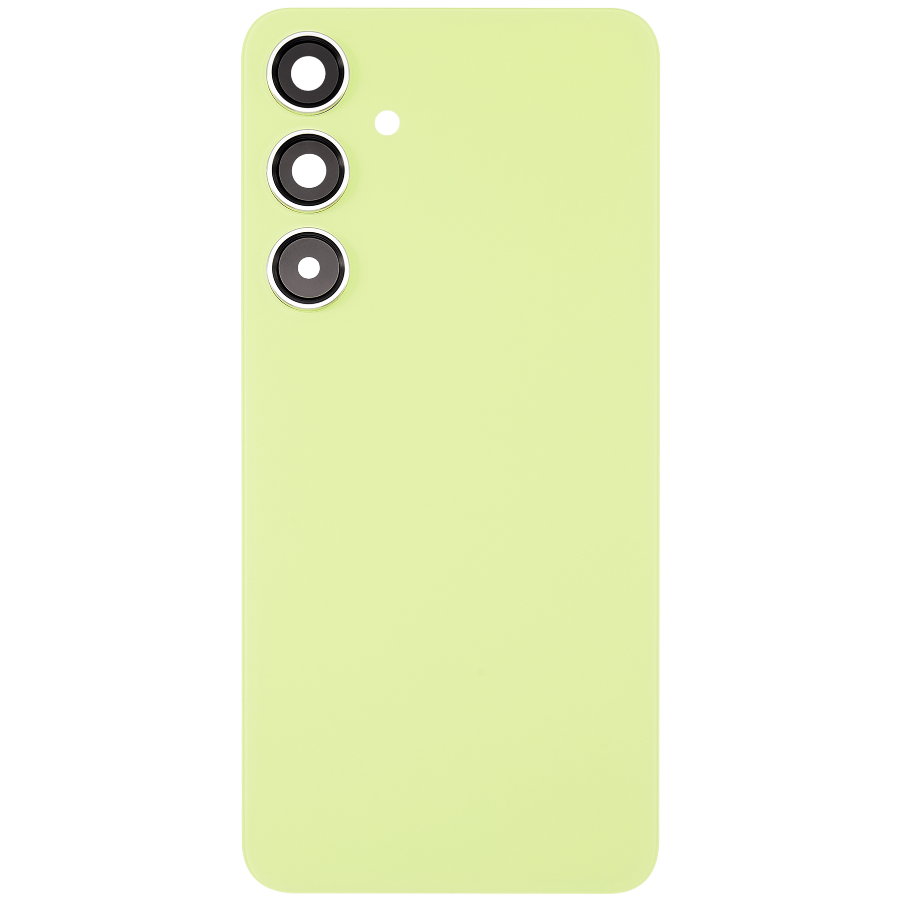 Back Cover Glass With Camera Lens Compatible For Samsung Galaxy S24 Plus 5G Replacement (No Logo) (Aftermarket Plus) (Jade Green)