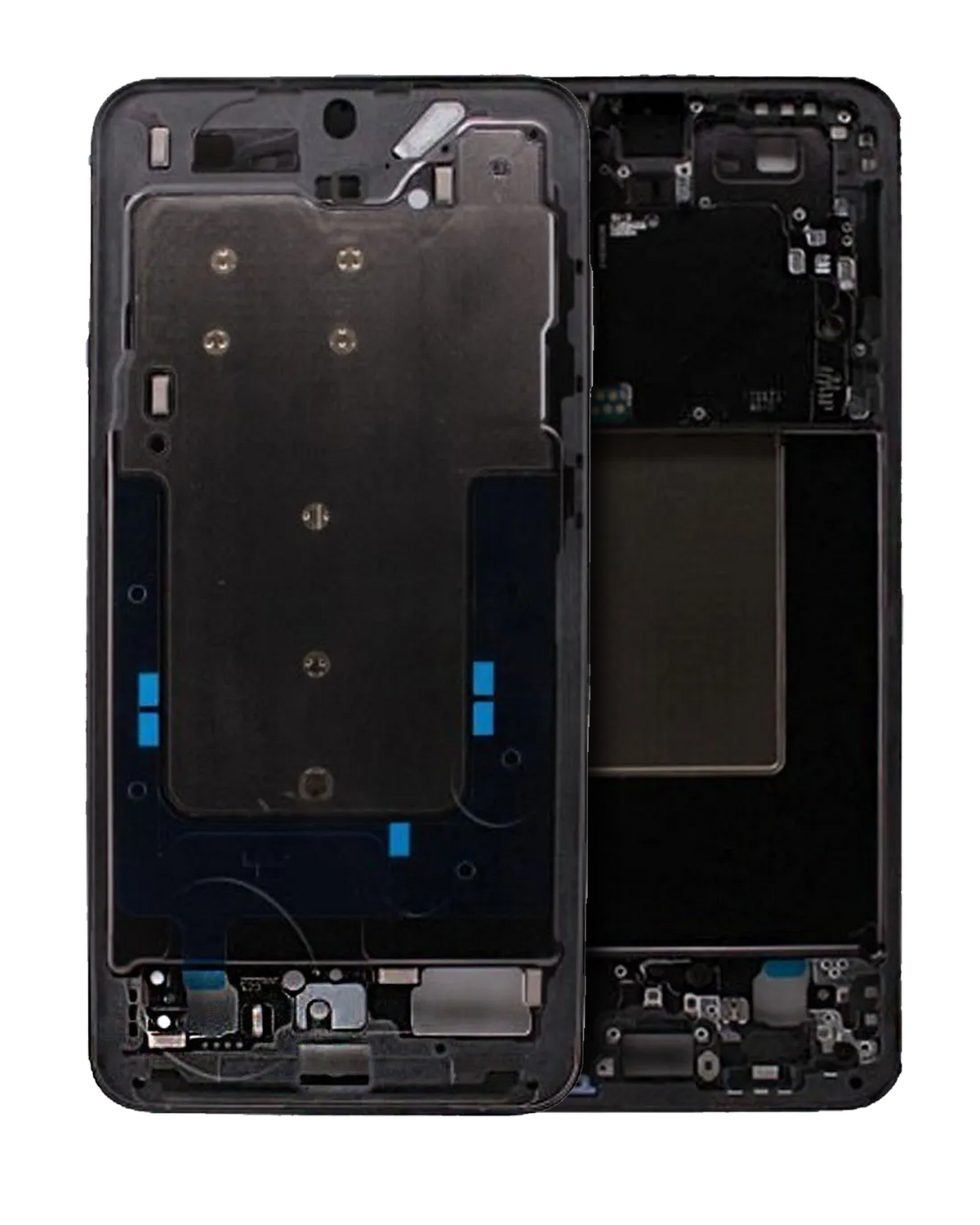 Mid-Frame Housing Compatible For Samsung Galaxy S24 Plus 5G Replacement (International version) (Service Pack) (Marble Gray)