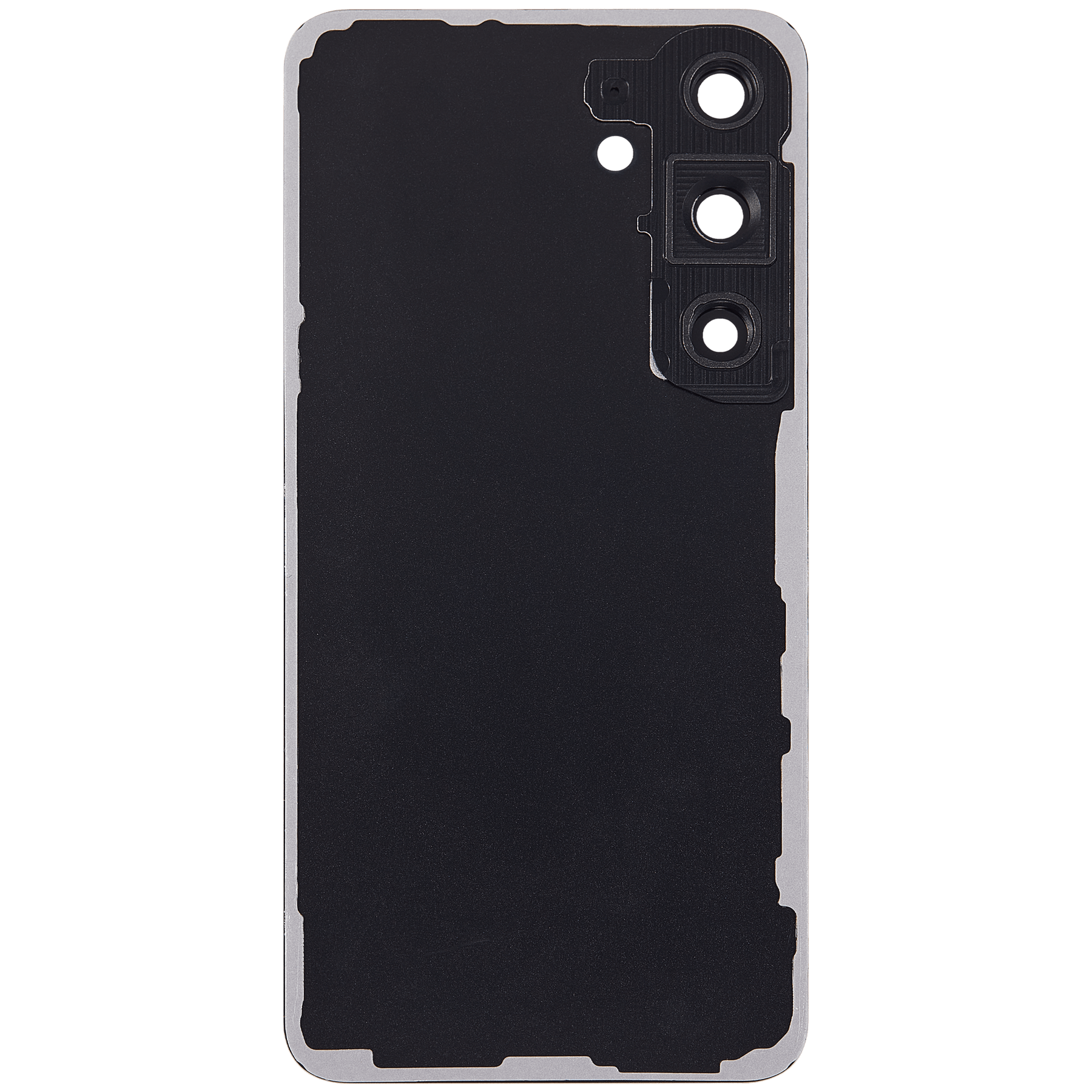 Replacement Back Cover Glass With Camera Lens Compatible For Samsung Galaxy S24 5G (No Logo) (Aftermarket Plus) (Onyx Black)