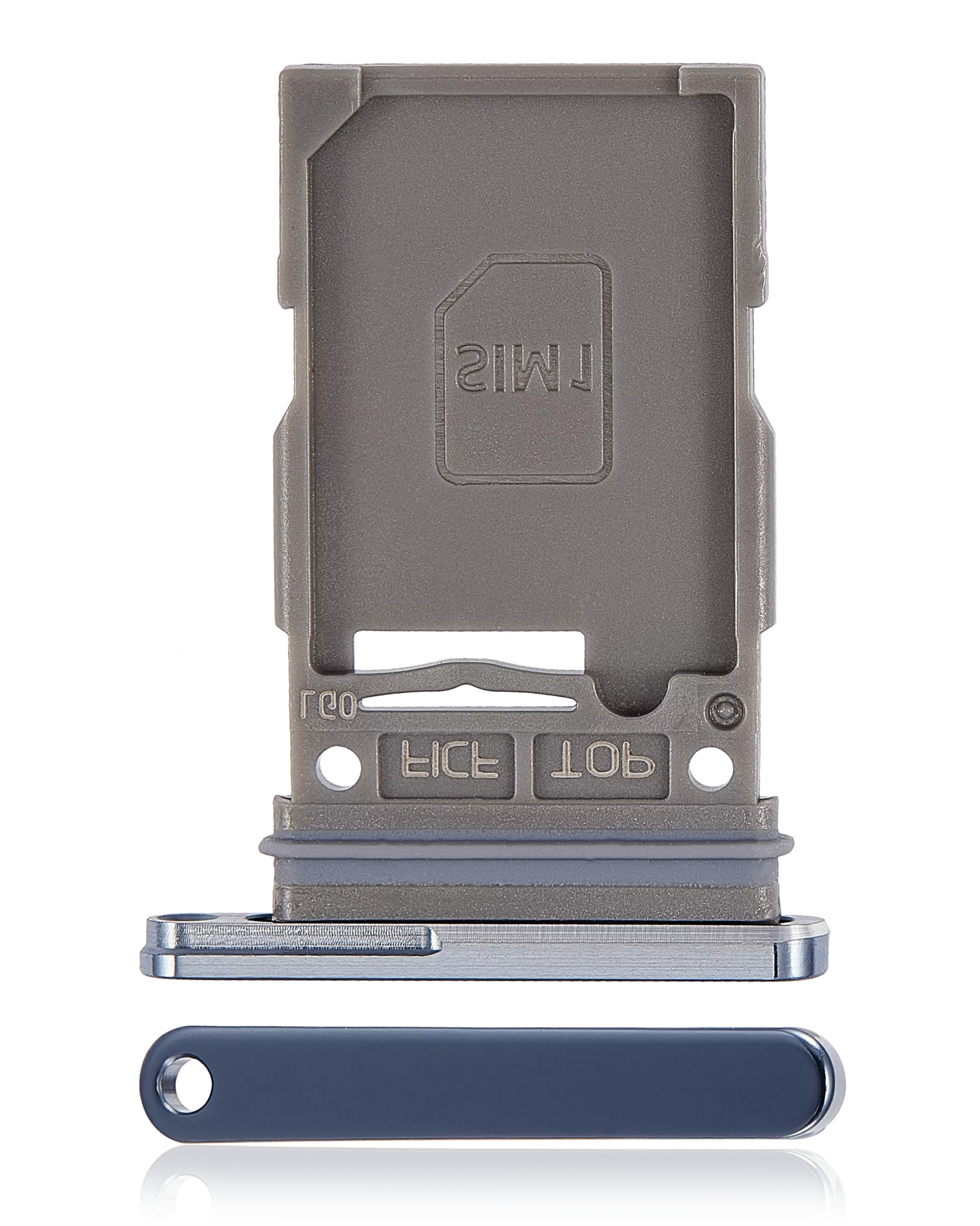 Single Sim Card Tray Replacement Compatible For Samsung Galaxy Z Fold 4 (F936) (Graygreen)