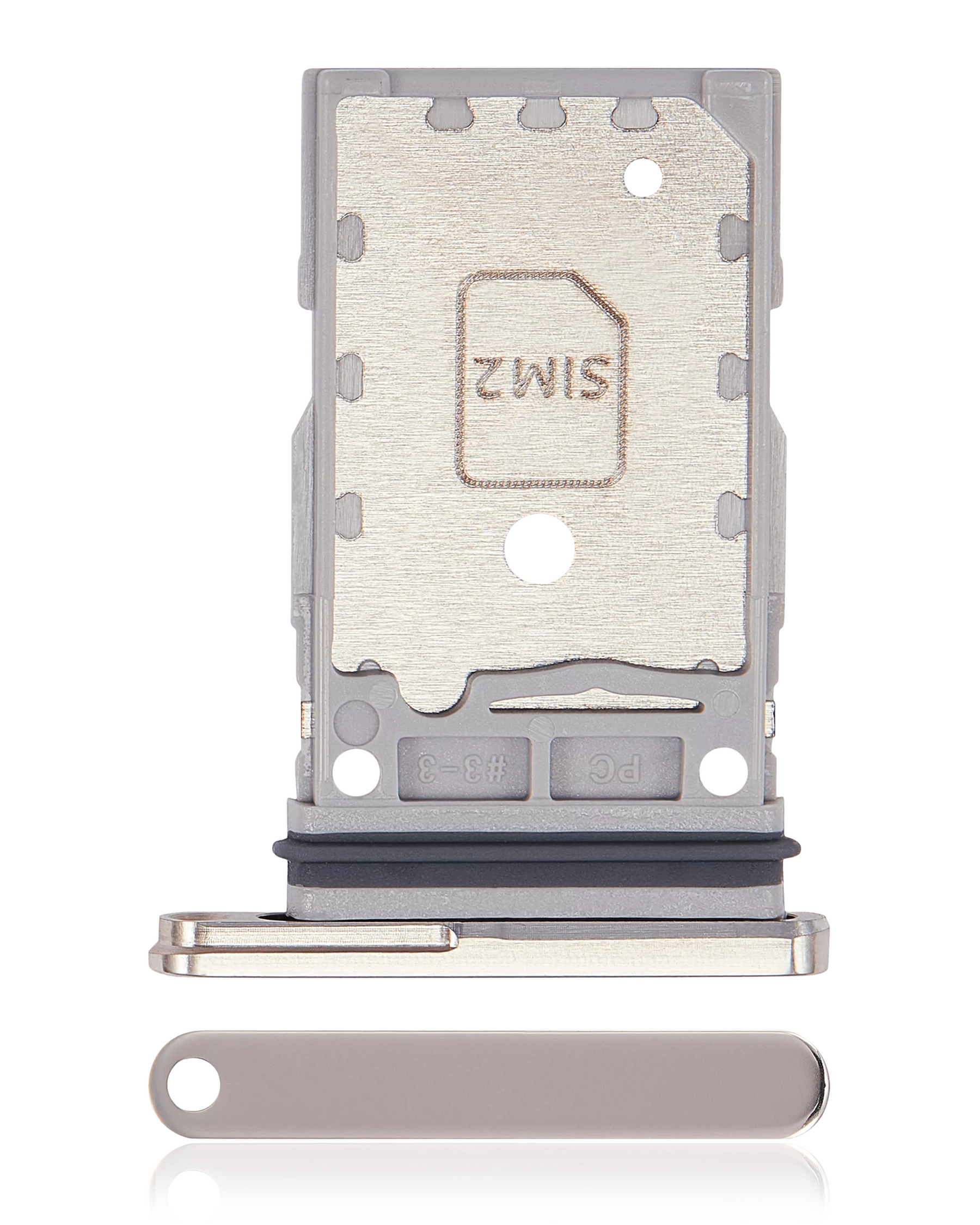 Dual Sim Card Tray Compatible For Samsung Galaxy Z Fold 4 Replacement (F936) (Beige)