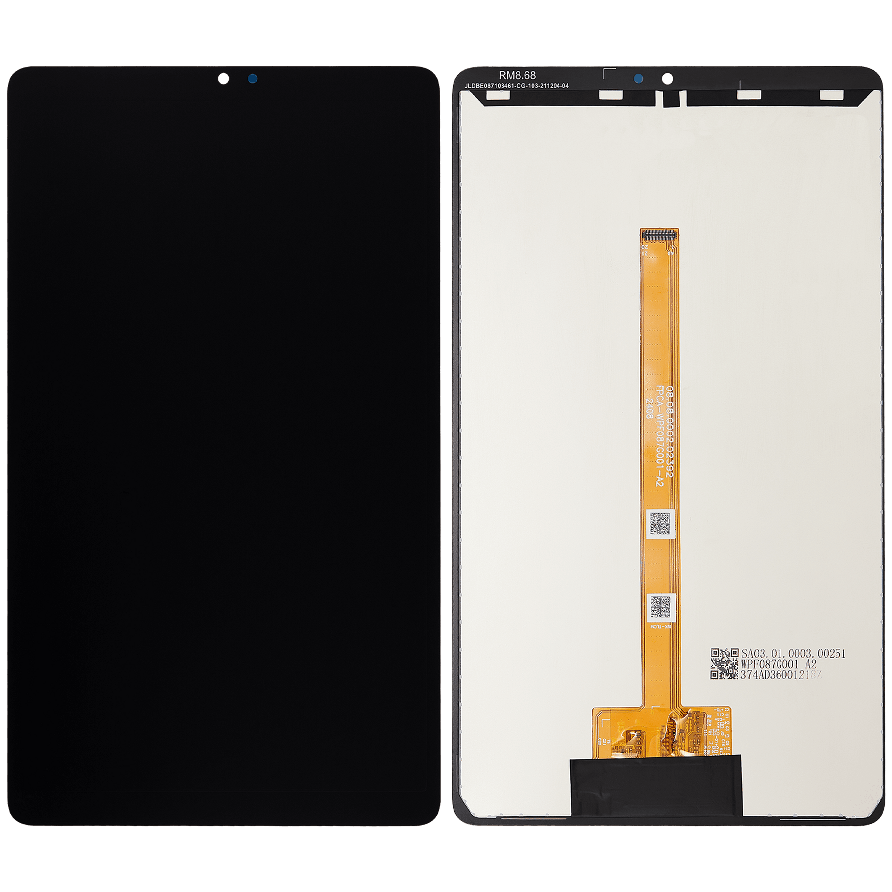 Replacement LCD Assembly Without Frame Compatible For Samsung Galaxy Tab A9 (X110) (2023) (Refurbished) (Black)