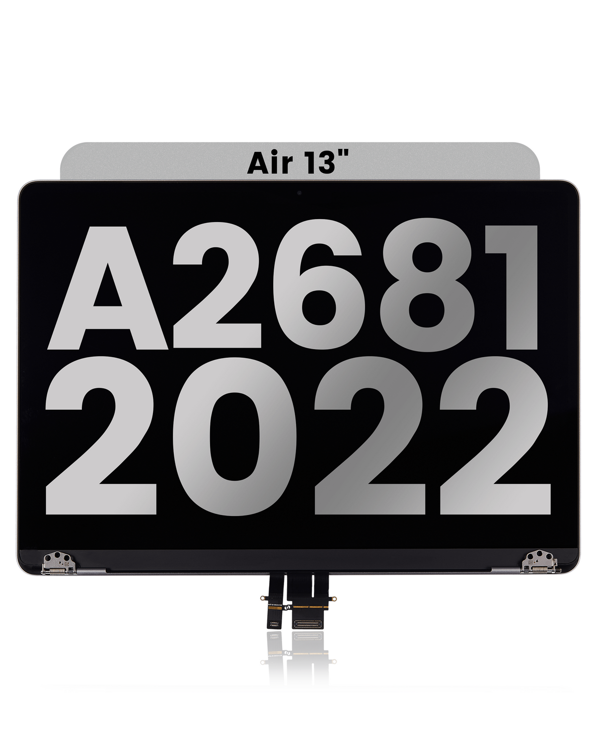 Complete LCD Display Assembly Compatible For MacBook Air 13" (A2681 / Mid 2022) (Aftermarket - Regate) (Space Gray)