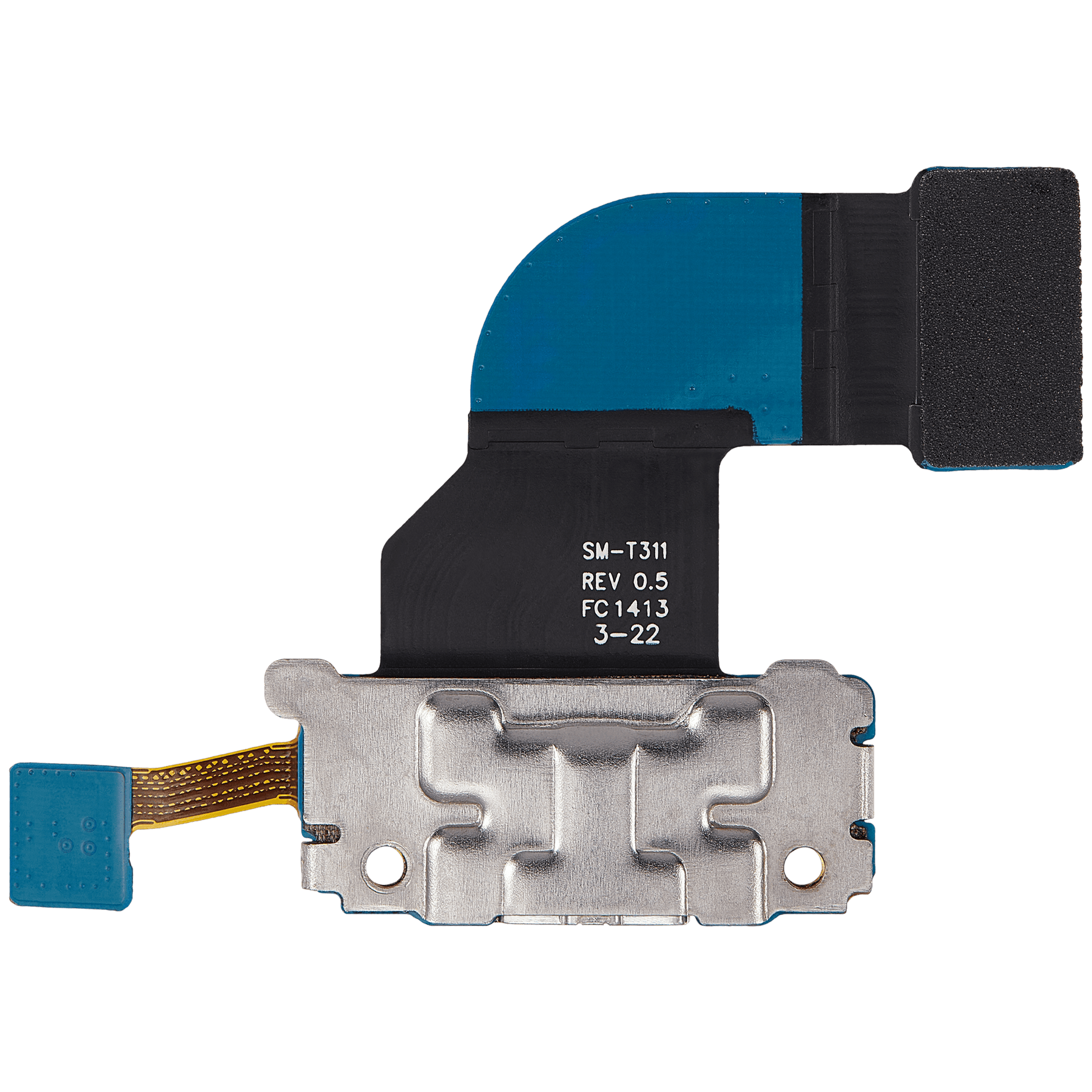 Replacement Charging Port Flex Cable With Microphone Compatible For Samsung Galaxy Tab 3 8.0" (T310 / T311 /T315) (Premium)