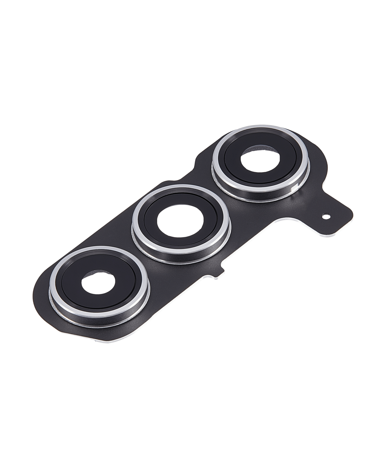 Back Camera Lens Replacement With Cover Bezel Ring Compatible For Samsung Galaxy S24 Plus 5G (Marble Gray)