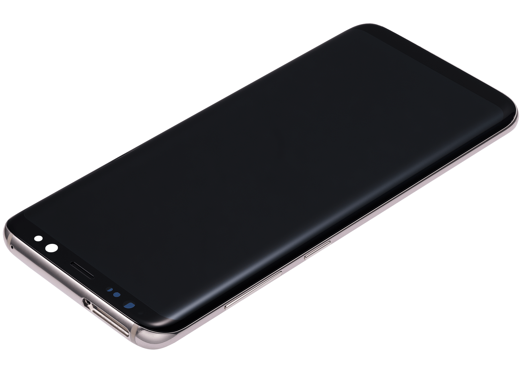 Replacement OLED Assembly With Frame Compatible For Samsung Galaxy S8 (Refurbished) (Arctic Silver)