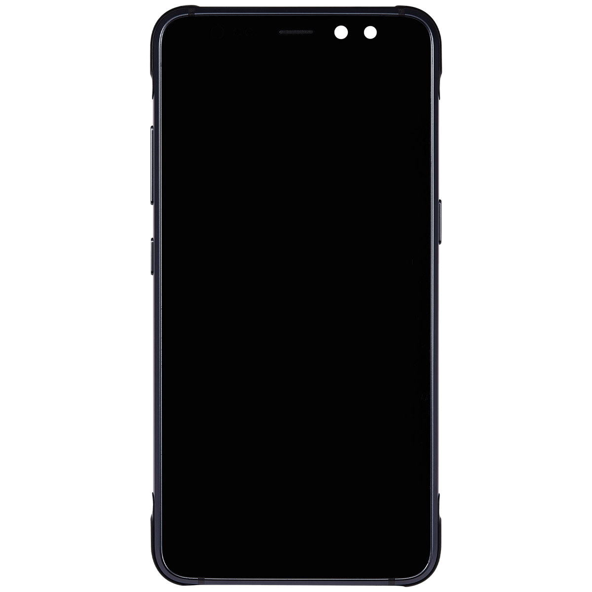 Replacement OLED Assembly With Frame Compatible For Samsung Galaxy S8 Active by Macfactory.Store(Refurbished) (Meteor Gray)