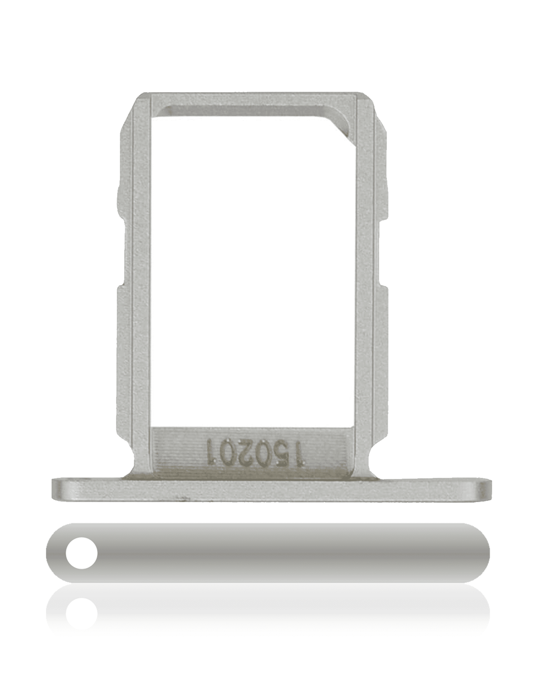 Replacement Sim Card Tray Compatible For Samsung Galaxy S6 (Silver)