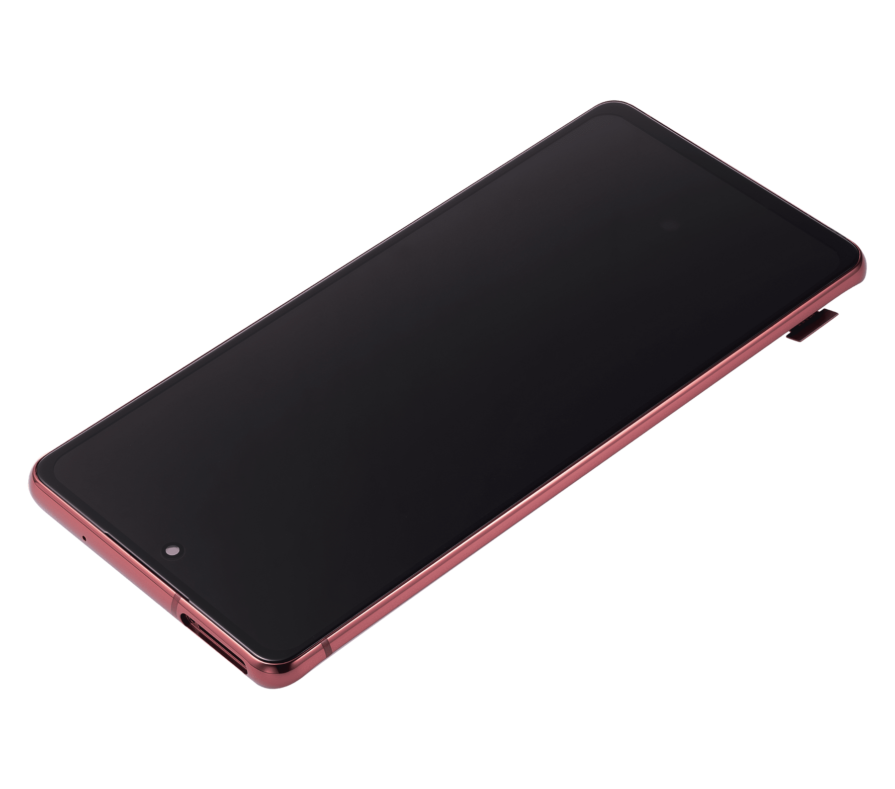 Replacement OLED Assembly With Frame Compatible For Samsung Galaxy S20 FE 4G / 5G (Refurbished) (Cloud Red)