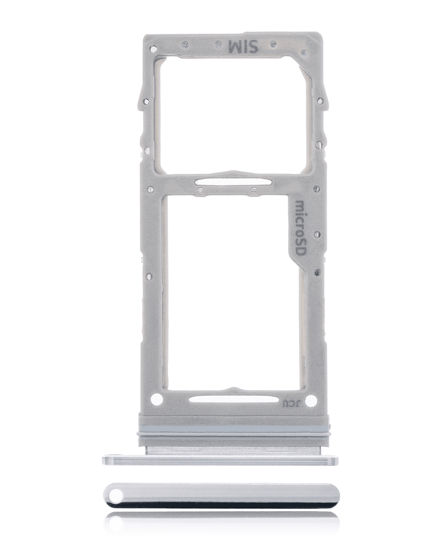 Single Sim Card Tray Compatible For Samsung Galaxy Note 10 Lite Replacement (Aura Glow)