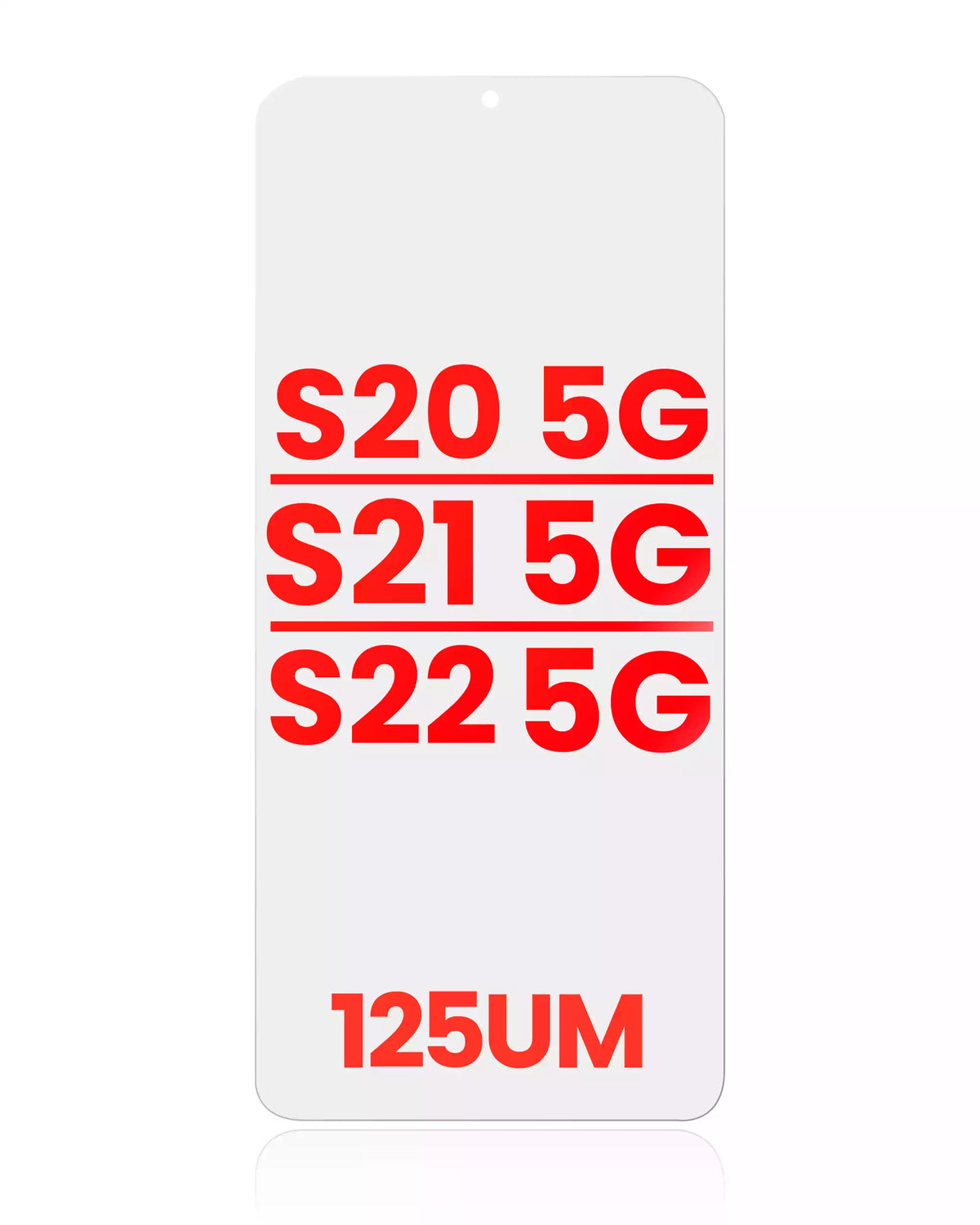 OCA Compatible For Samsung Galaxy S20 5G / S21 5G / S22 5G Replacement  (1 Pack) (125um)