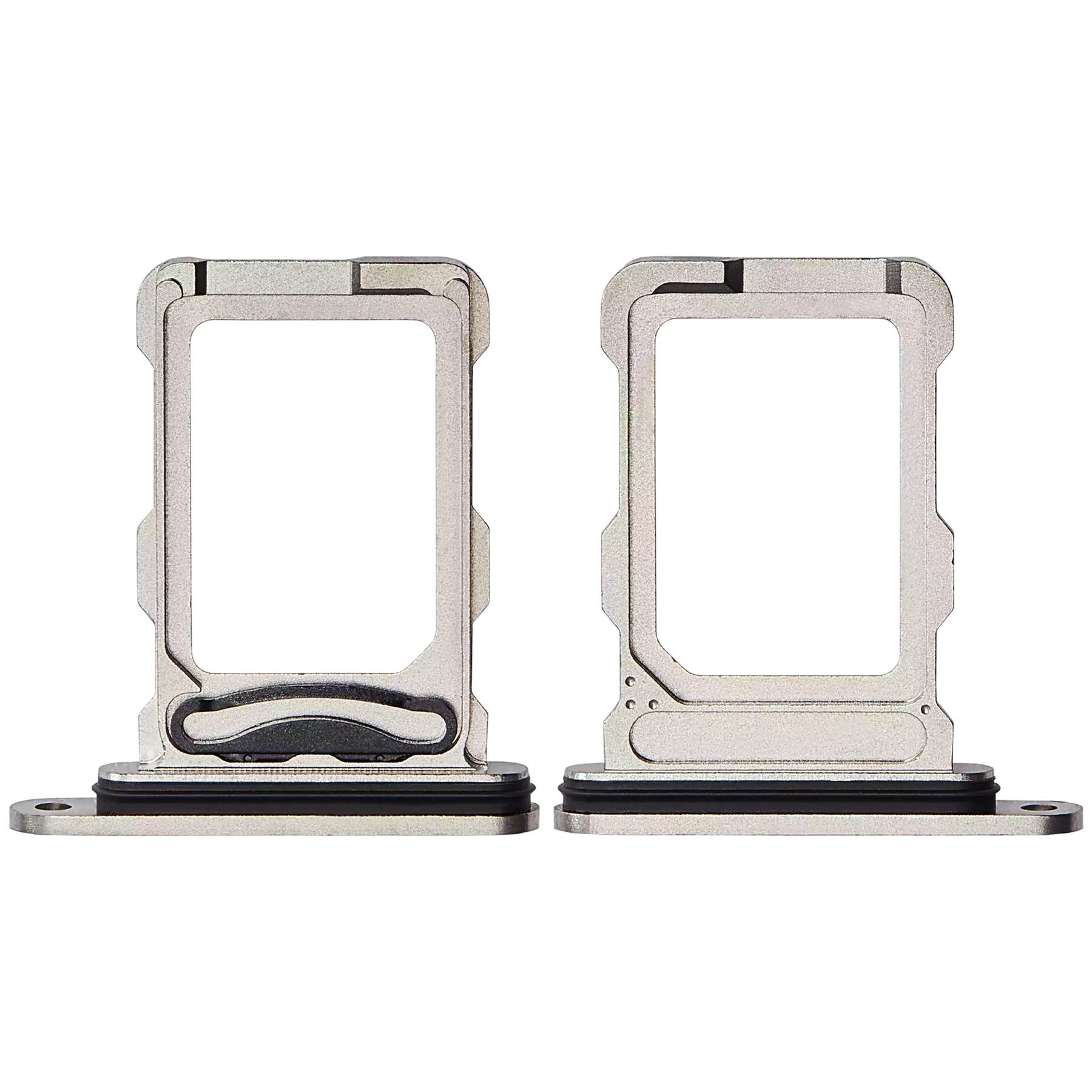 Dual Sim Card Tray Compatible For iPhone 16 Pro / 16 Pro Max (Natural Titanium)
