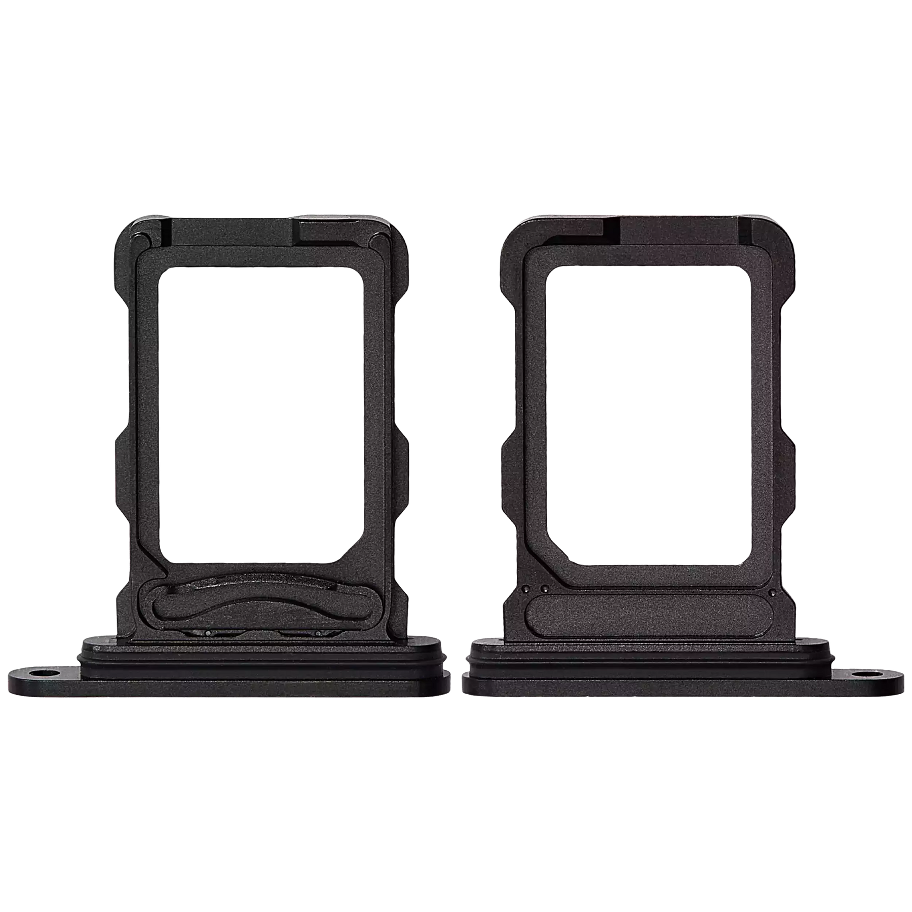 Dual Sim Card Tray Compatible For iPhone 16 Pro / 16 Pro Max (Black Titanium)