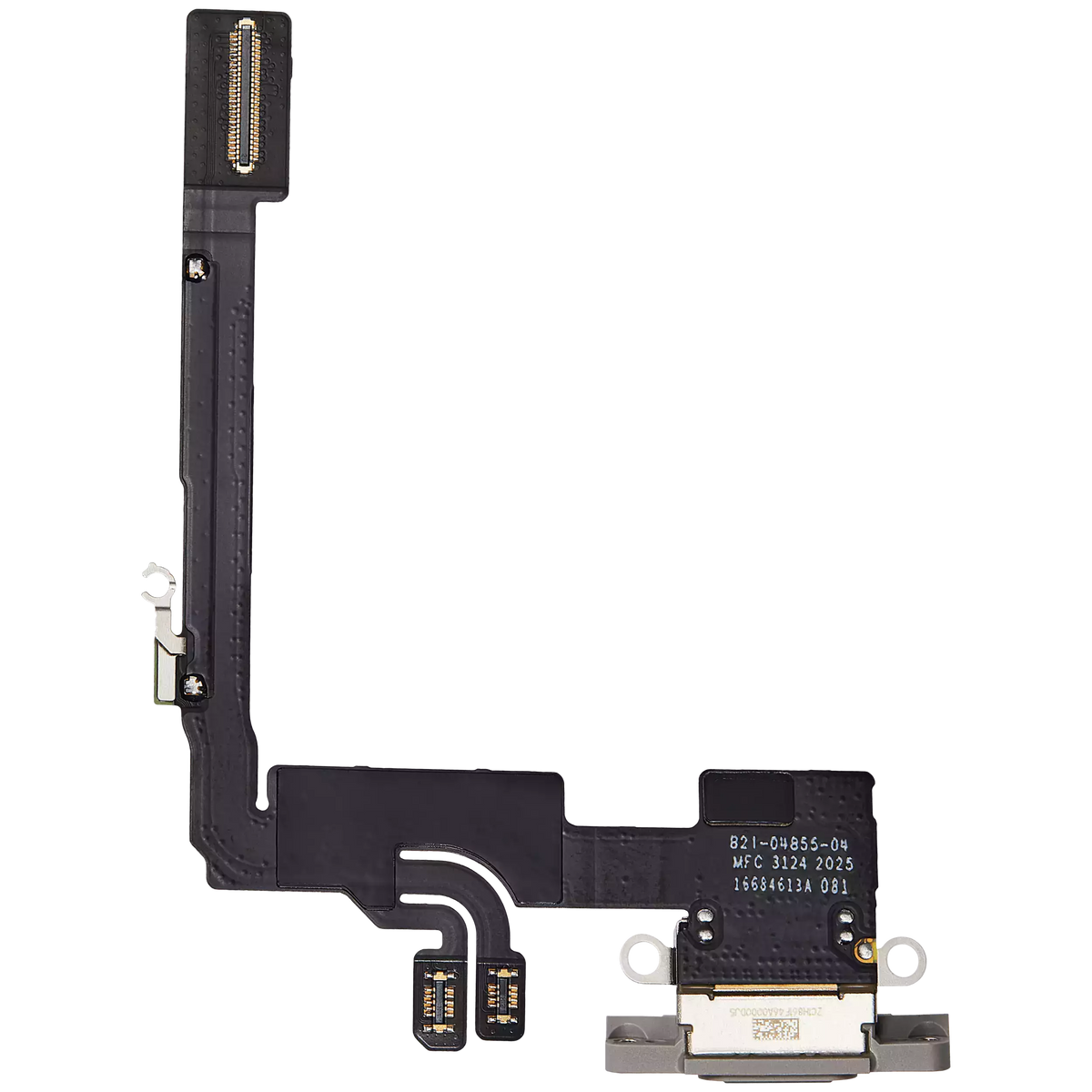 Charging Port Flex Cable Compatible For iPhone 16 Pro (Premium) (Natural Titanium)