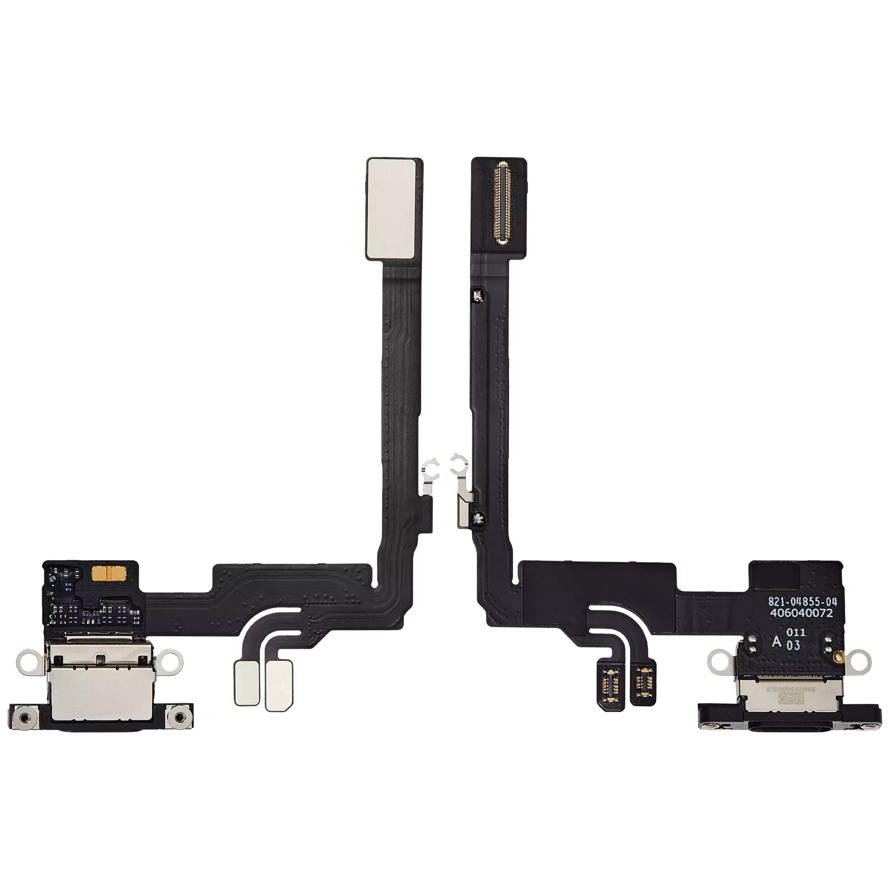 Charging Port Flex Cable Compatible For iPhone 16 Pro (Premium) (Black Titanium)