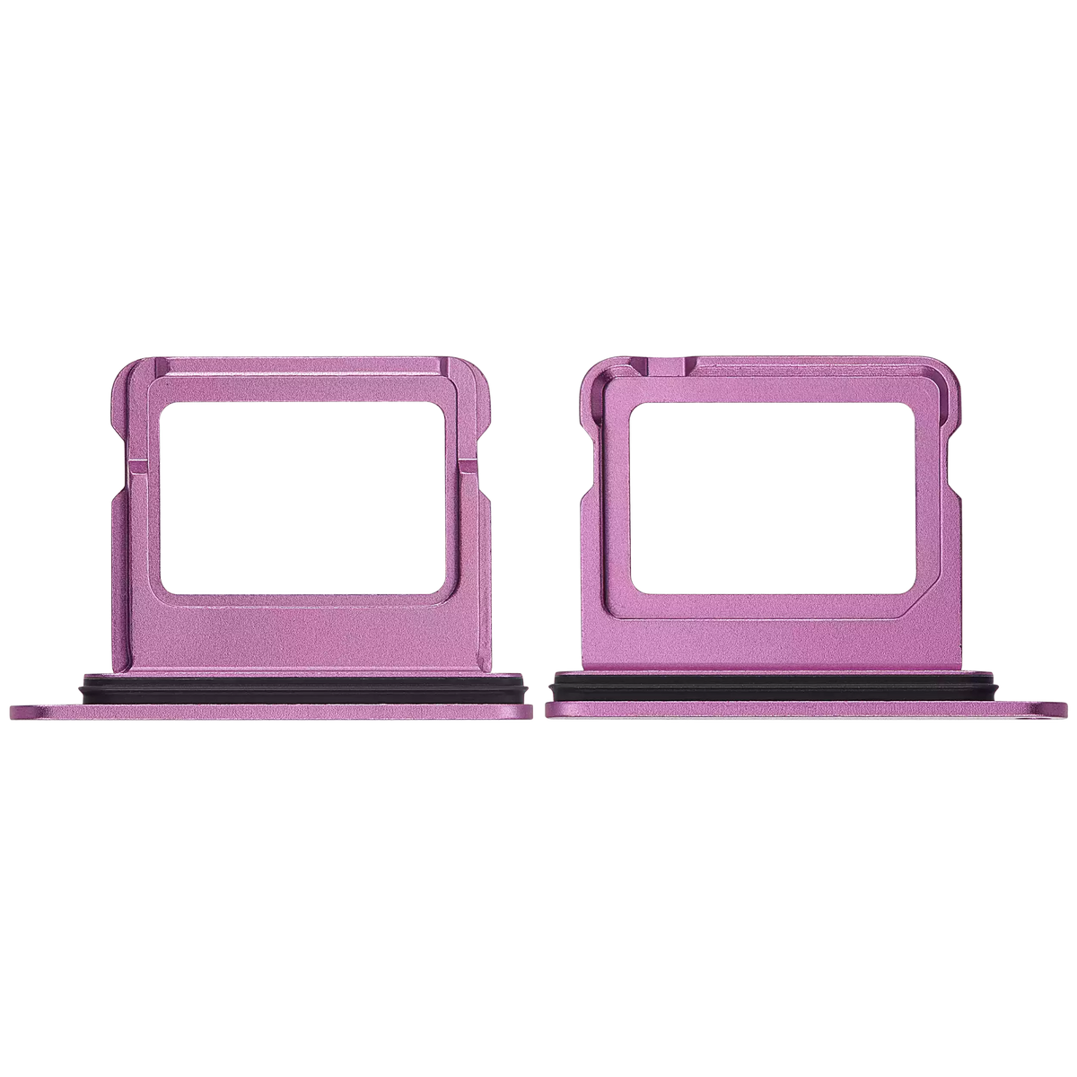 Single Sim Card Tray Compatible For iPhone 16 / 16 Plus (Pink)